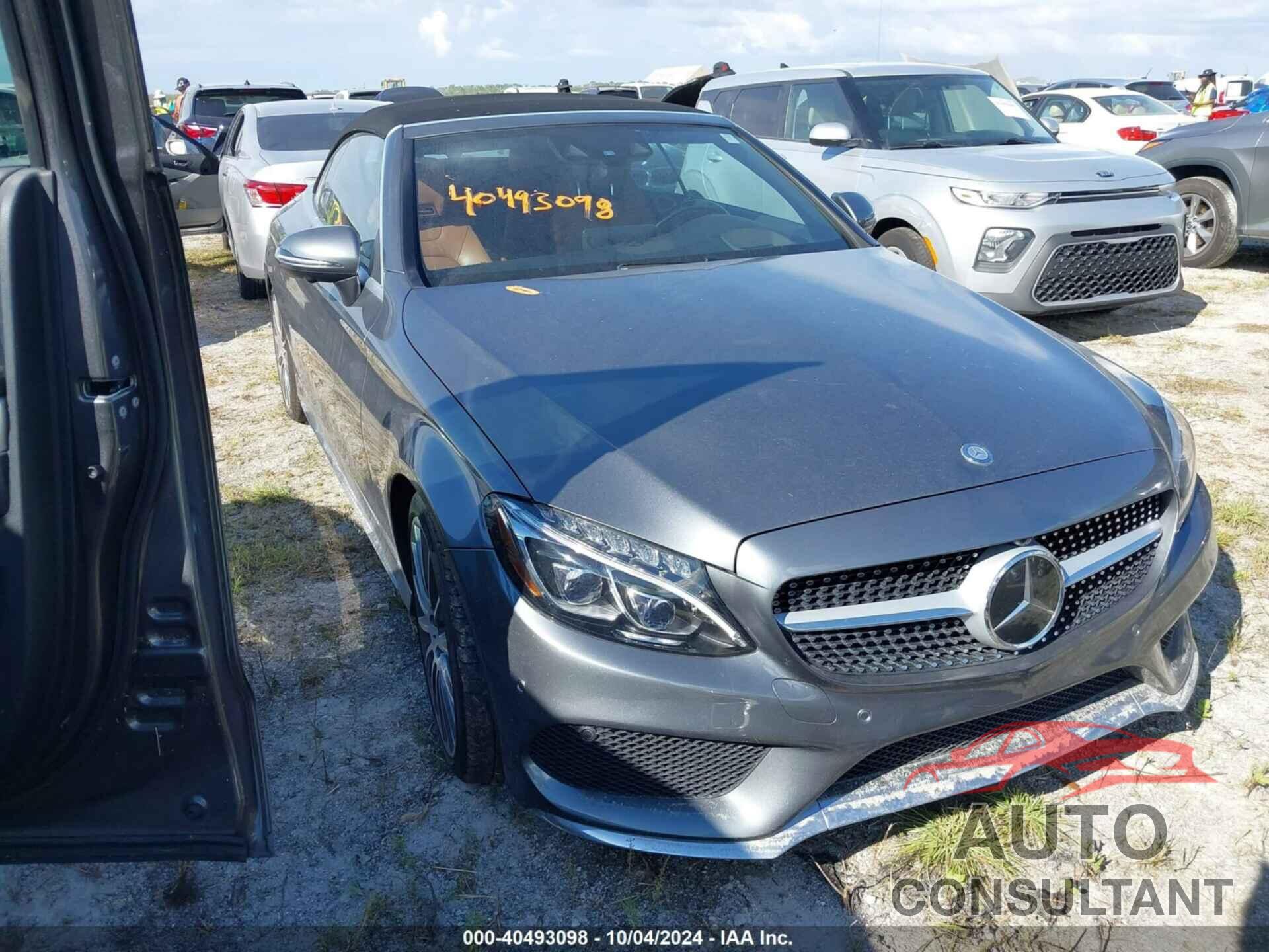 MERCEDES-BENZ C 2017 - WDDWK4JB1HF432235