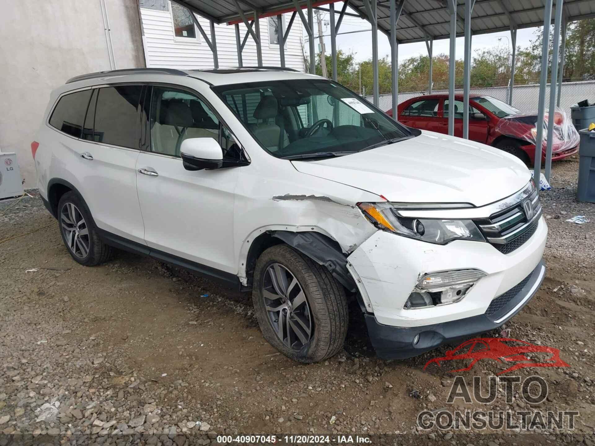 HONDA PILOT 2018 - 5FNYF6H98JB020328