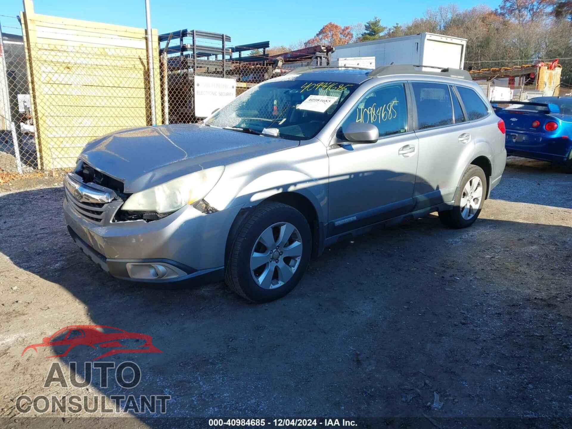 SUBARU OUTBACK 2010 - 4S4BRBGC5A3355350