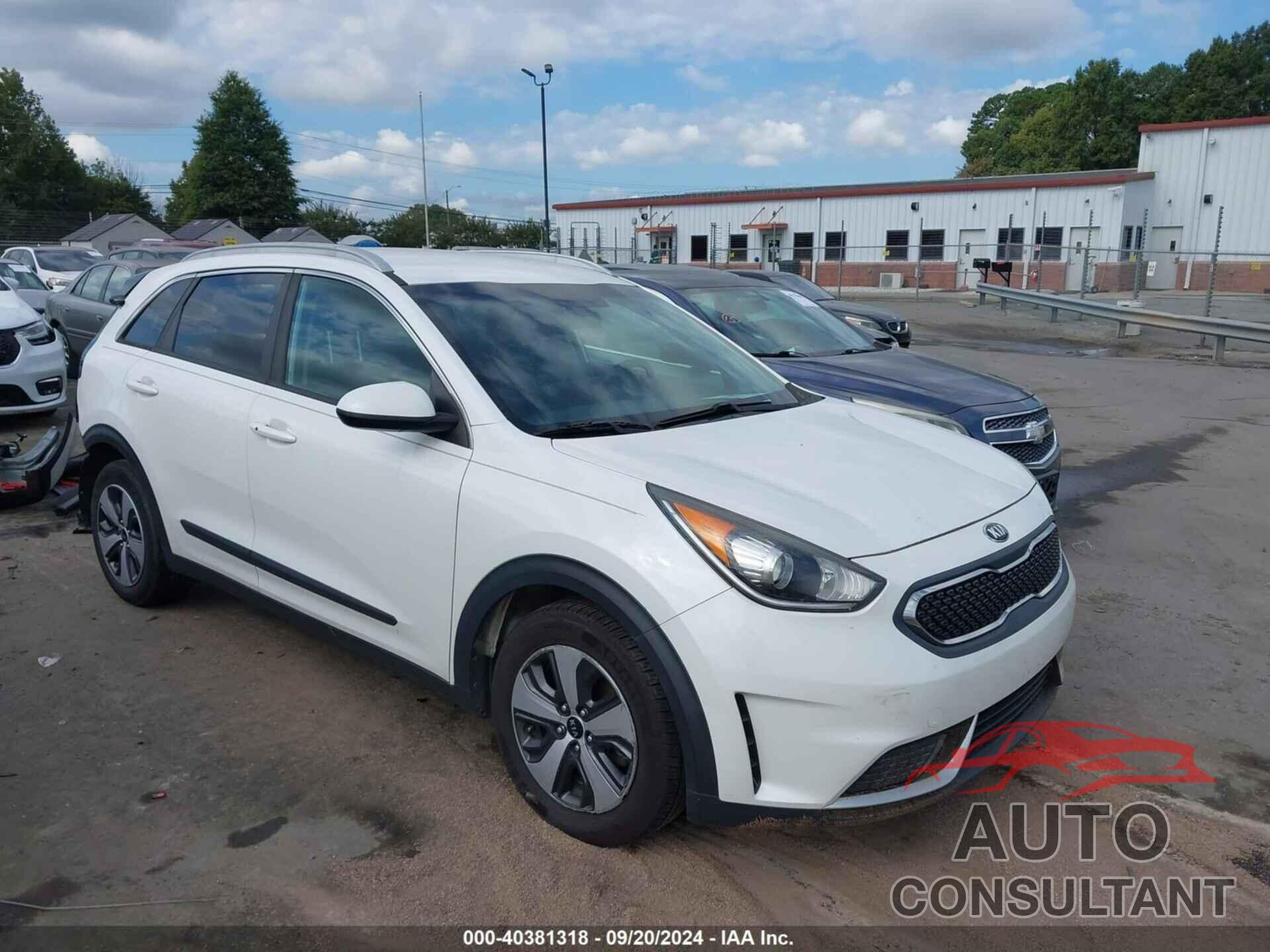 KIA NIRO 2017 - KNDCB3LCXH5047999