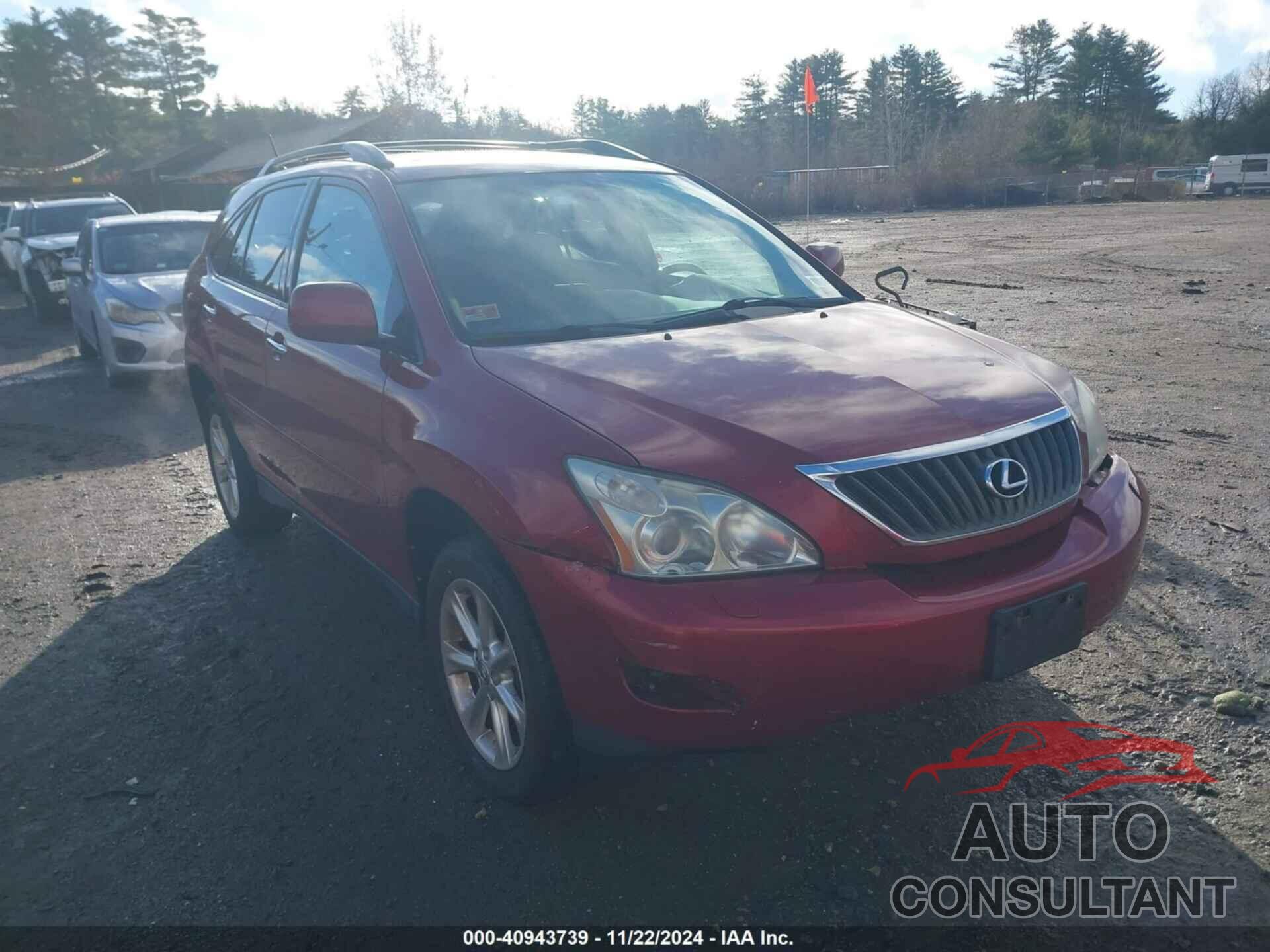 LEXUS RX 350 2009 - 2T2HK31U59C103185