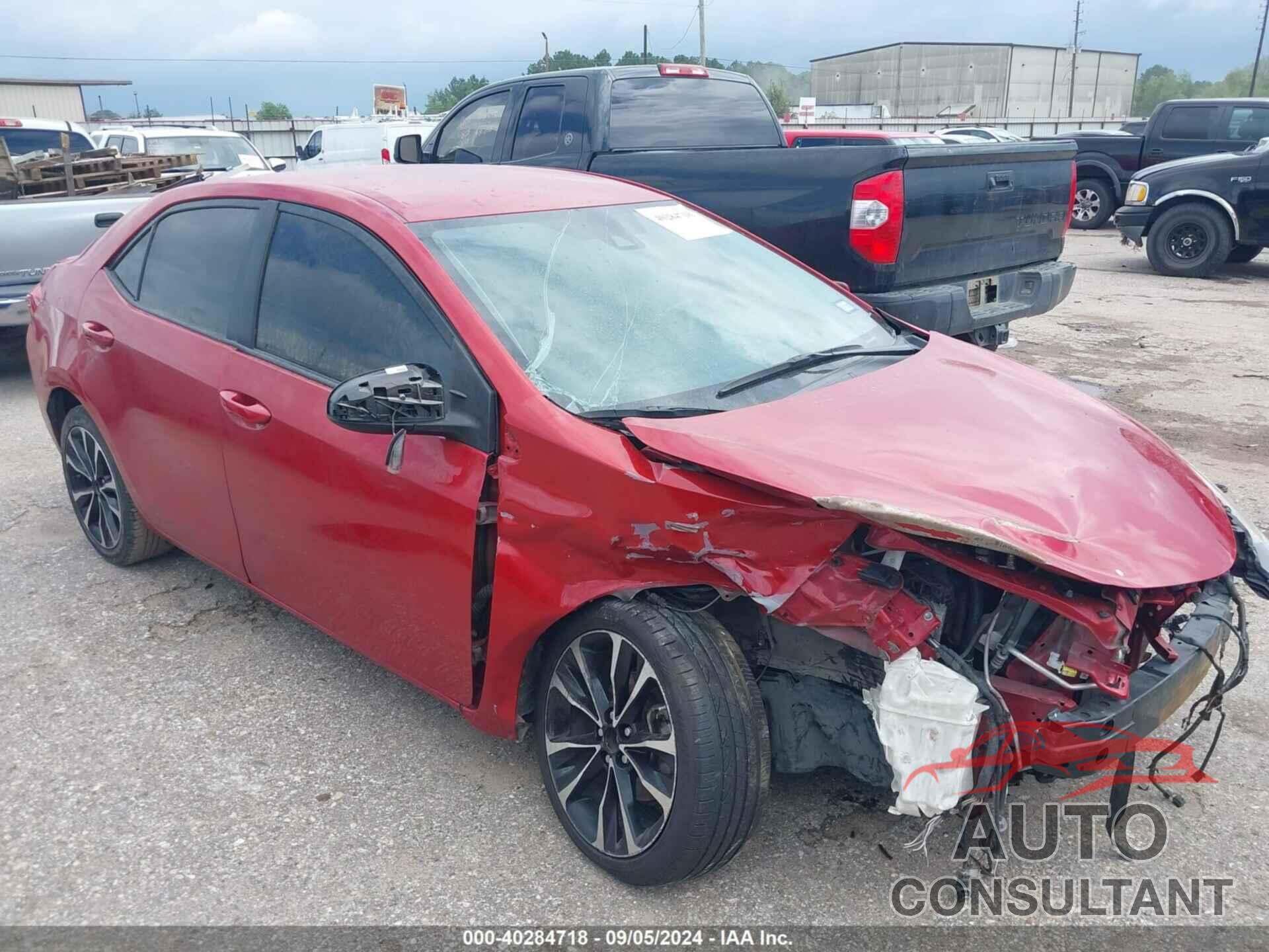 TOYOTA COROLLA 2019 - 2T1BURHE4KC236838
