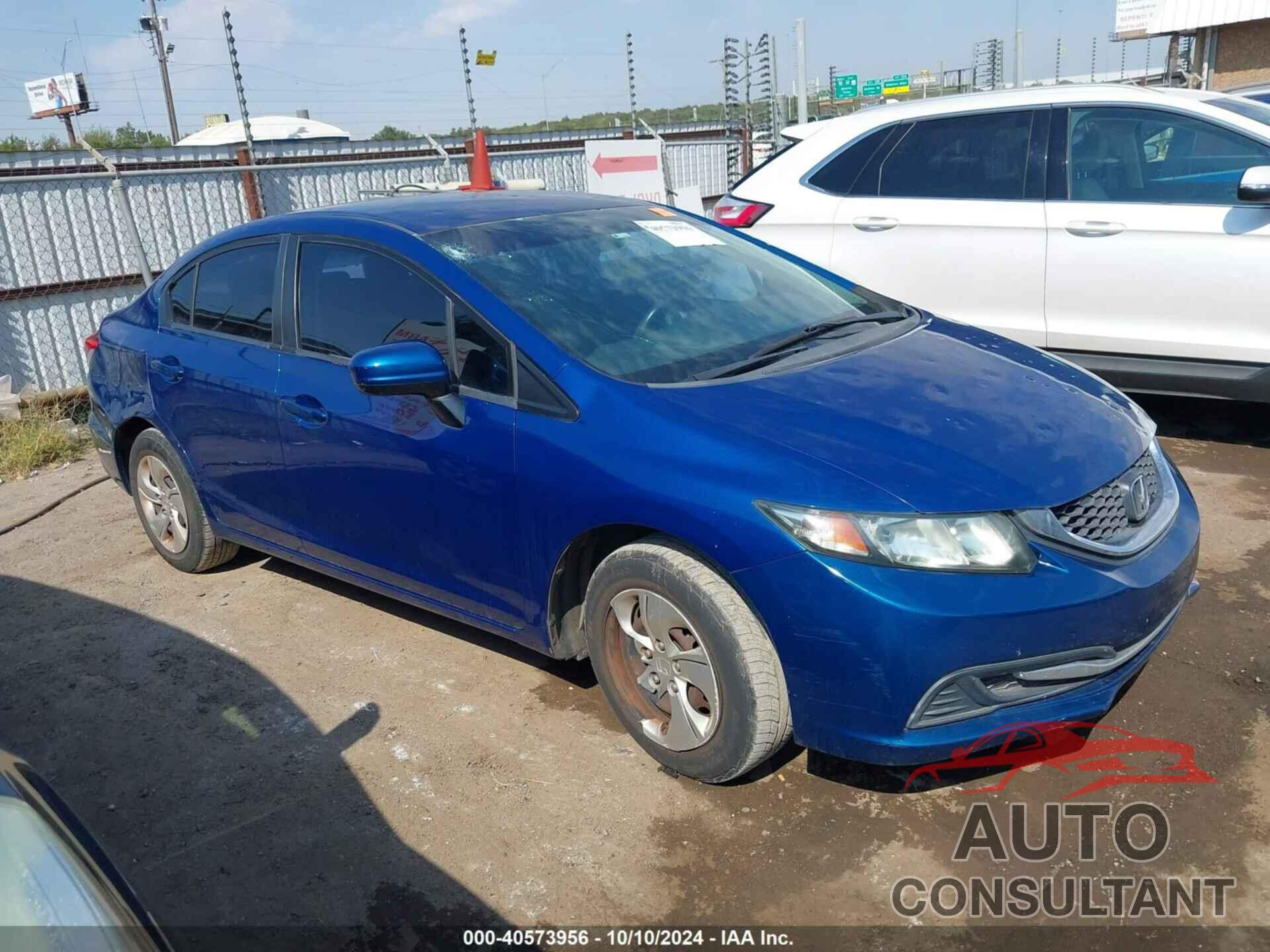 HONDA CIVIC 2014 - 19XFB2F57EE267413