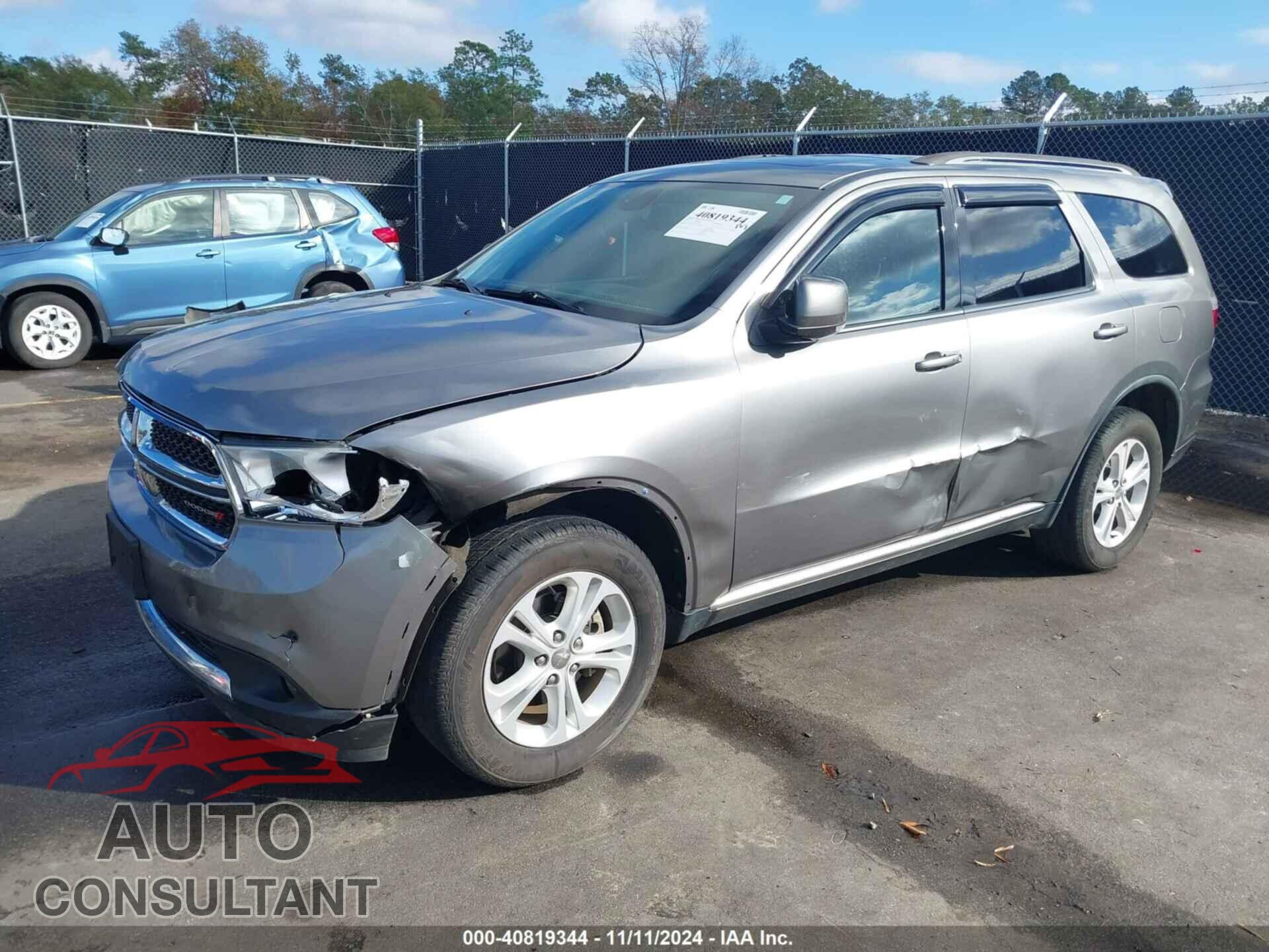 DODGE DURANGO 2012 - 1C4RDHDG5CC328552