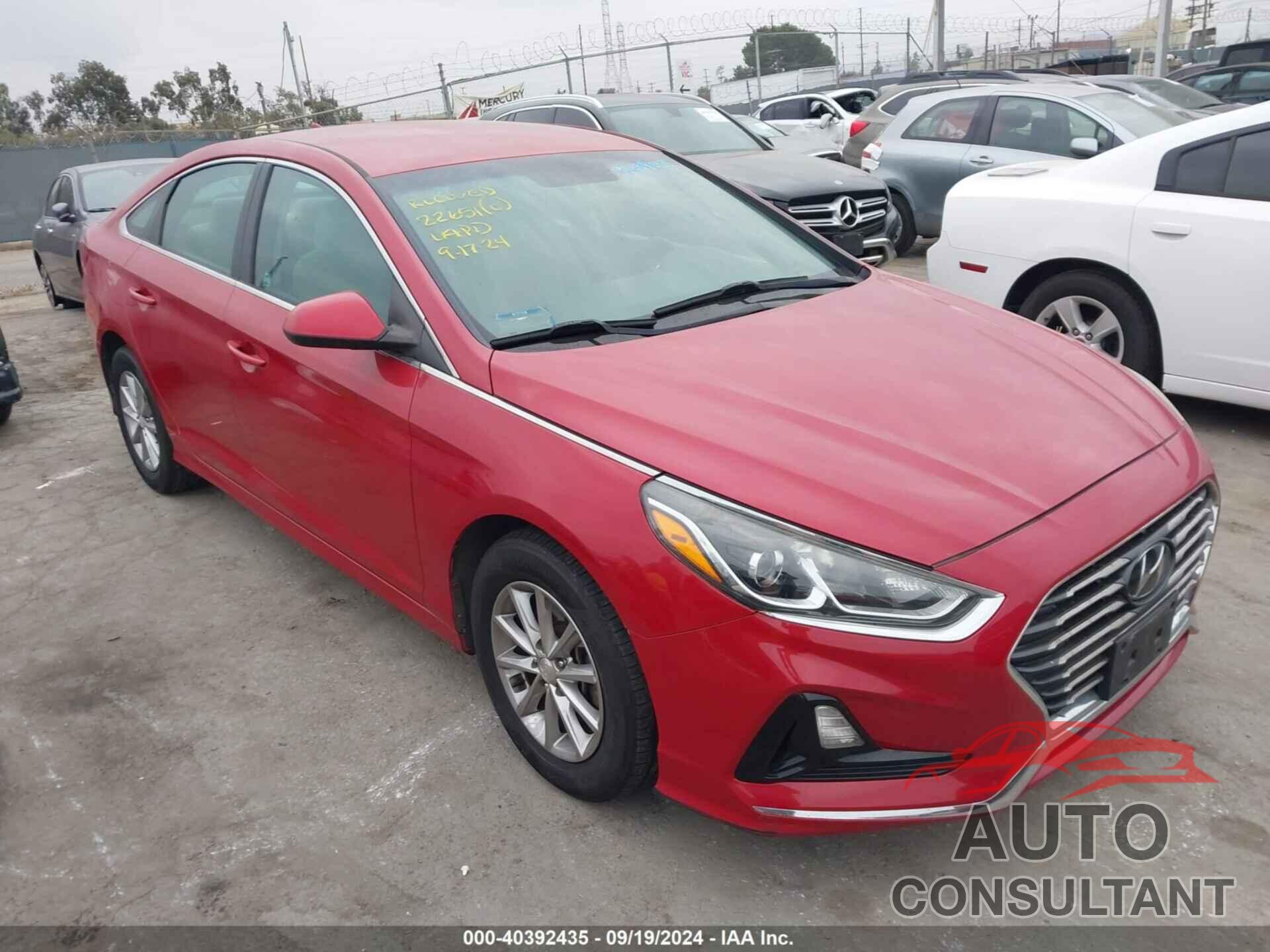 HYUNDAI SONATA 2018 - 5NPE24AF8JH691227