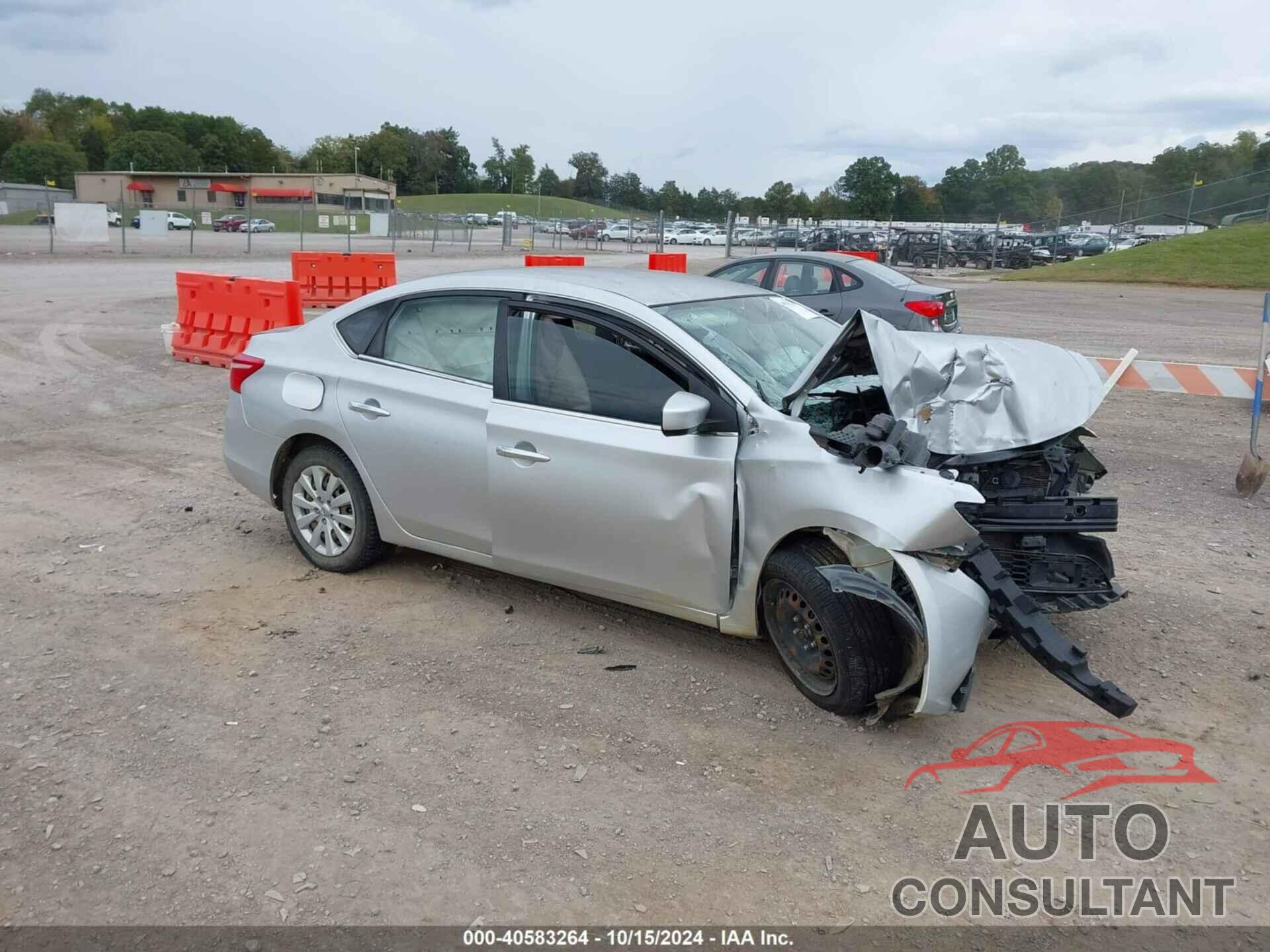 NISSAN SENTRA 2019 - 3N1AB7AP9KY228531