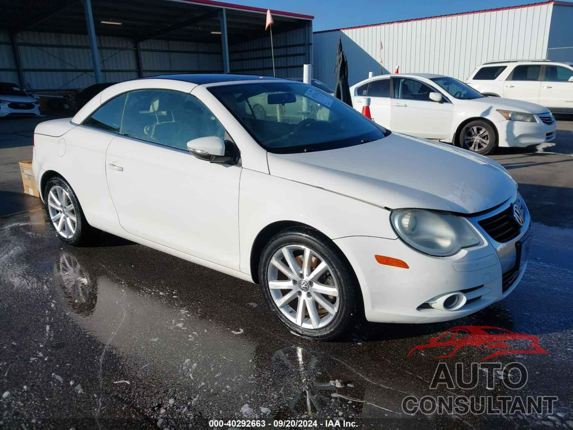 VOLKSWAGEN EOS 2009 - WVWBA71F49V011679