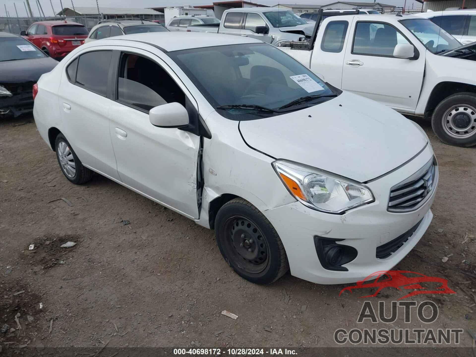 MITSUBISHI MIRAGE G4 2018 - ML32F3FJ8JHF05172