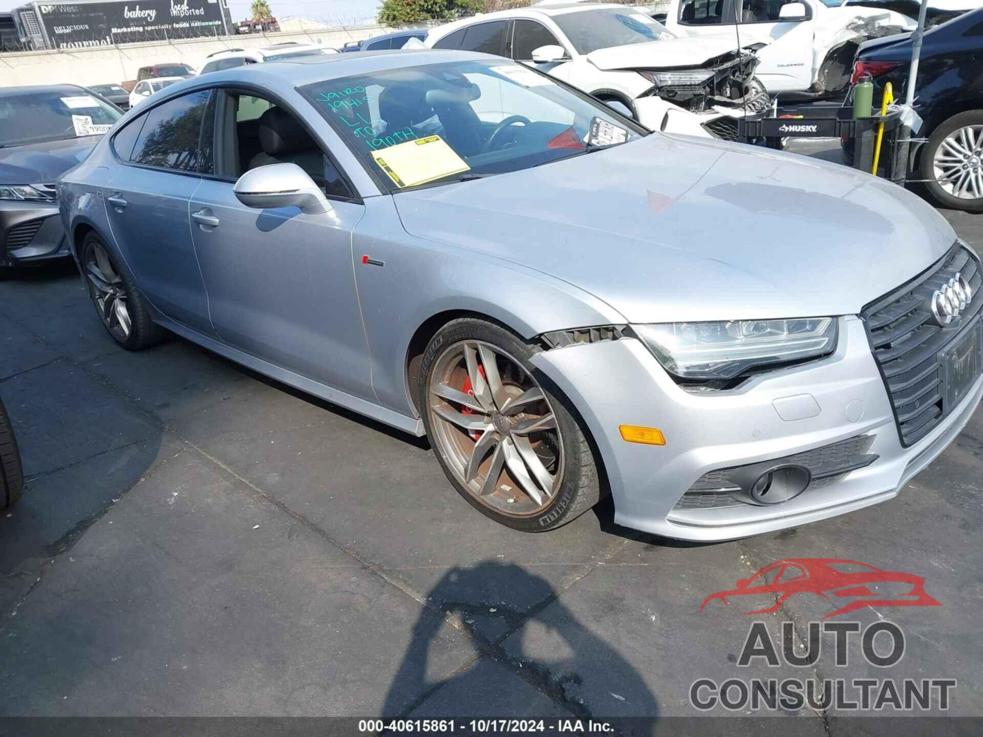 AUDI A7 2016 - WAU2GAFC7GN014936