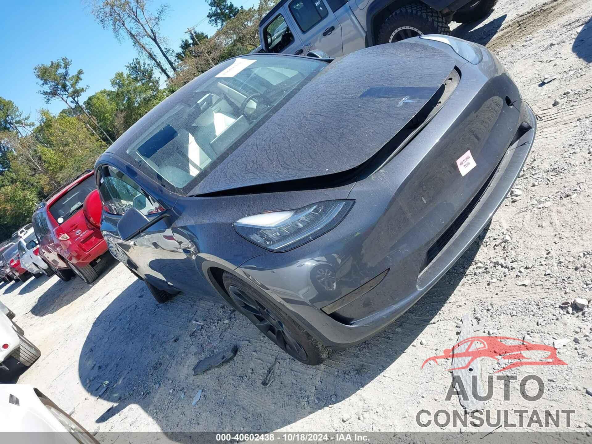 TESLA MODEL Y 2022 - 7SAYGDEE0NF353599