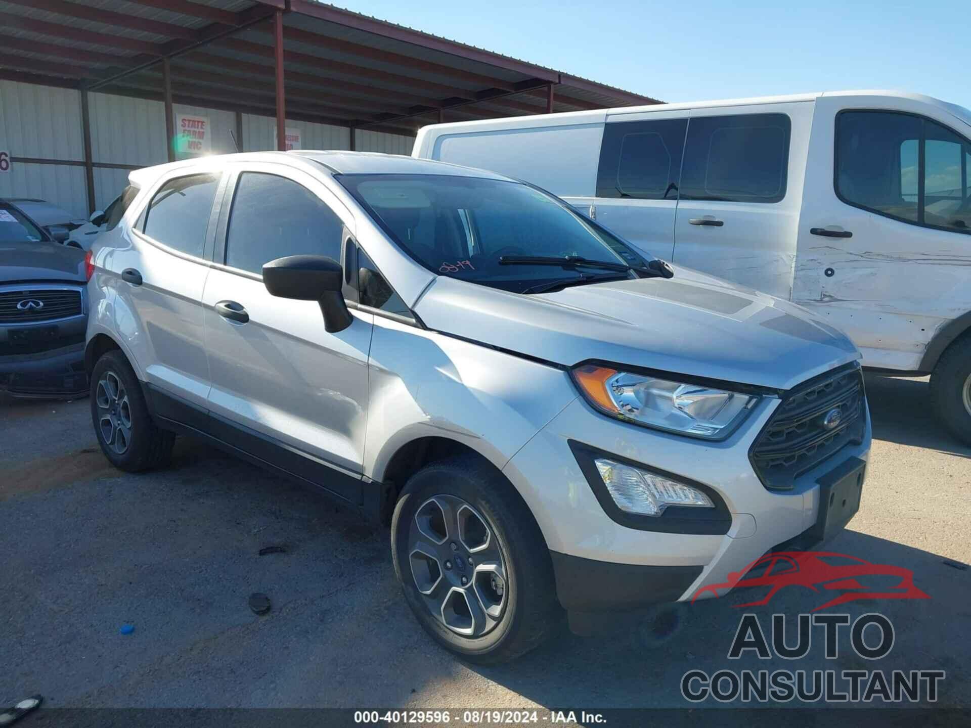 FORD ECOSPORT 2021 - MAJ3S2FE2MC455724