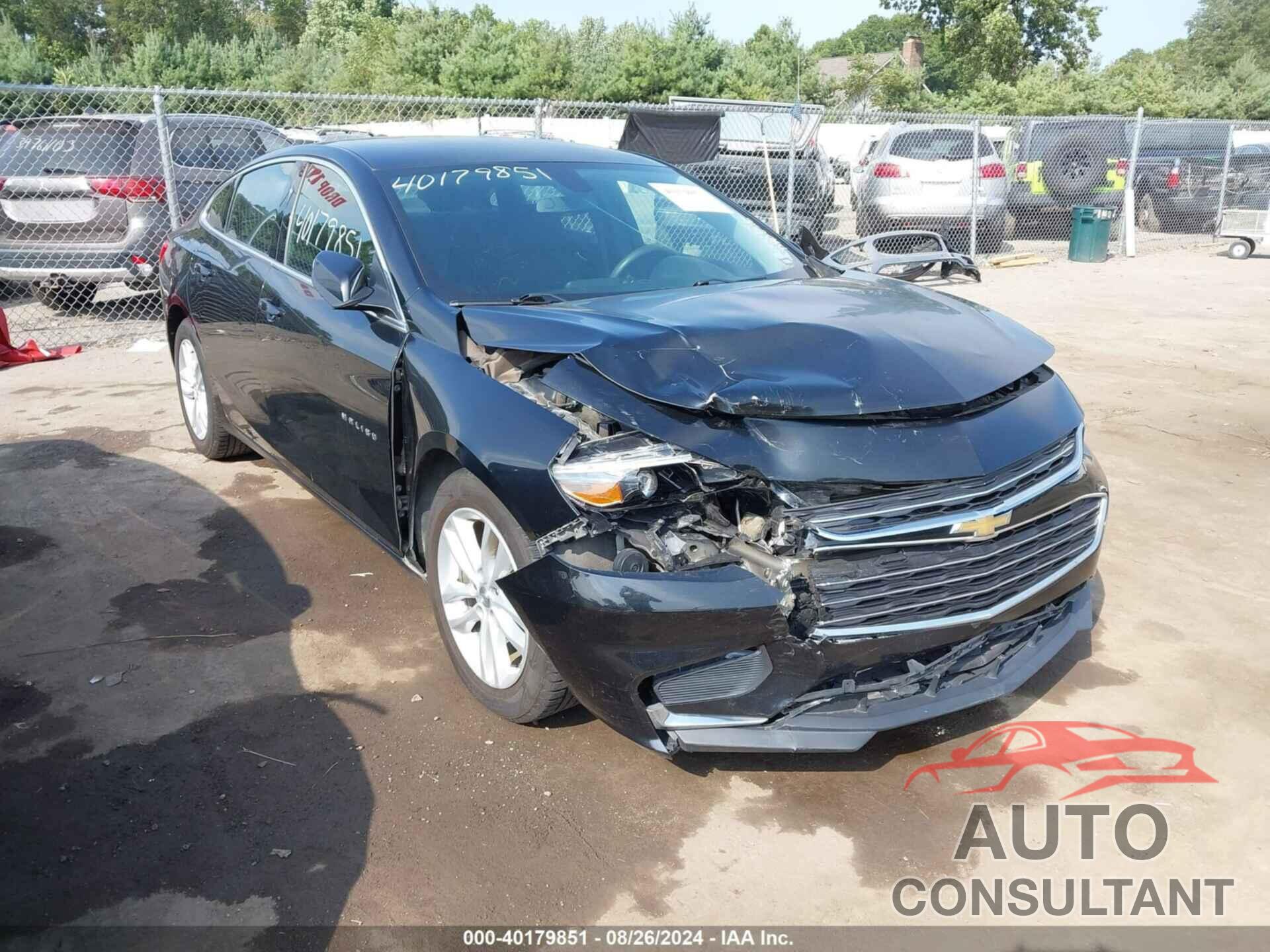 CHEVROLET MALIBU 2017 - 1G1ZE5ST2HF248166