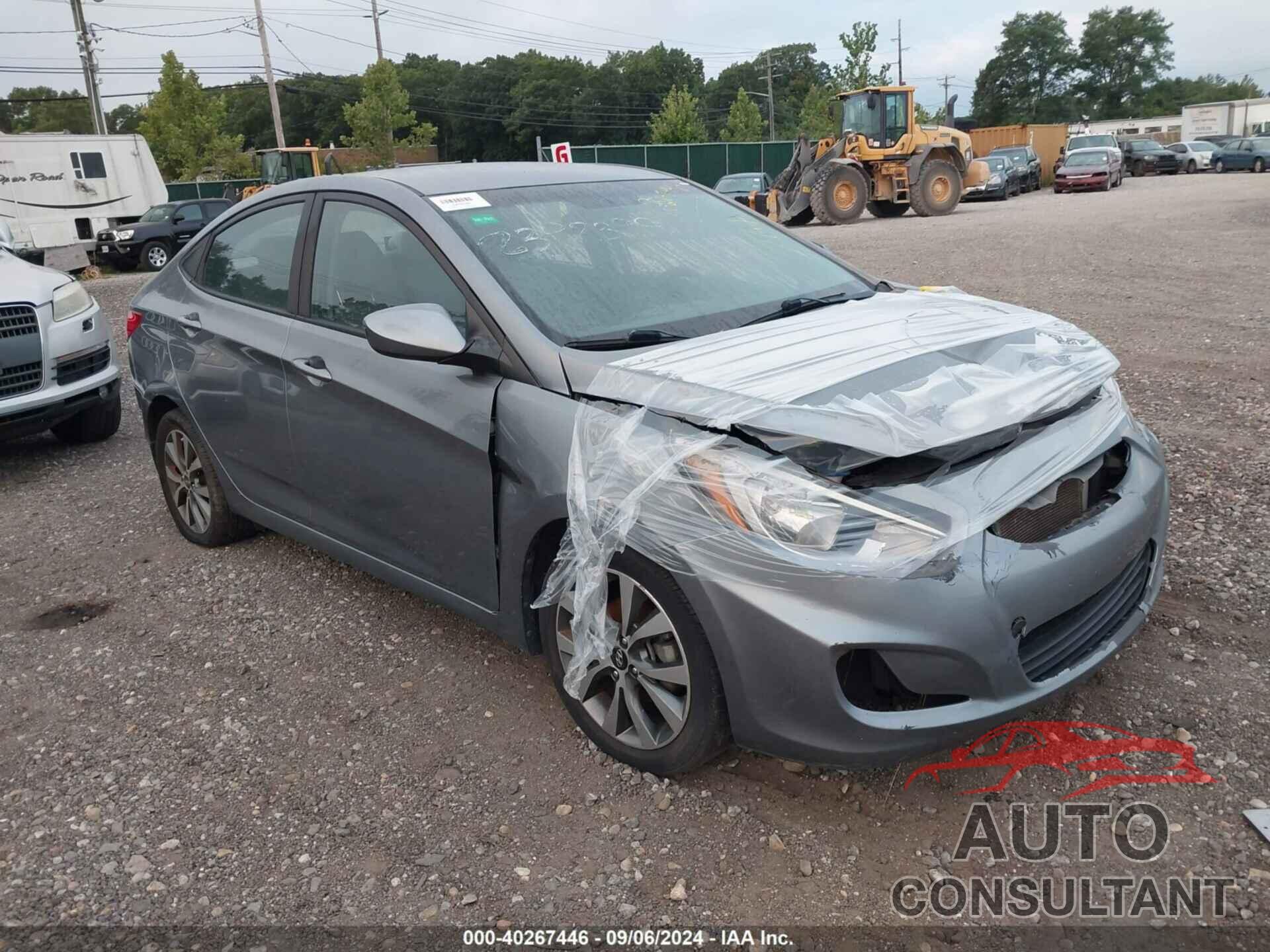 HYUNDAI ACCENT 2017 - KMHCT4AE3HU358523