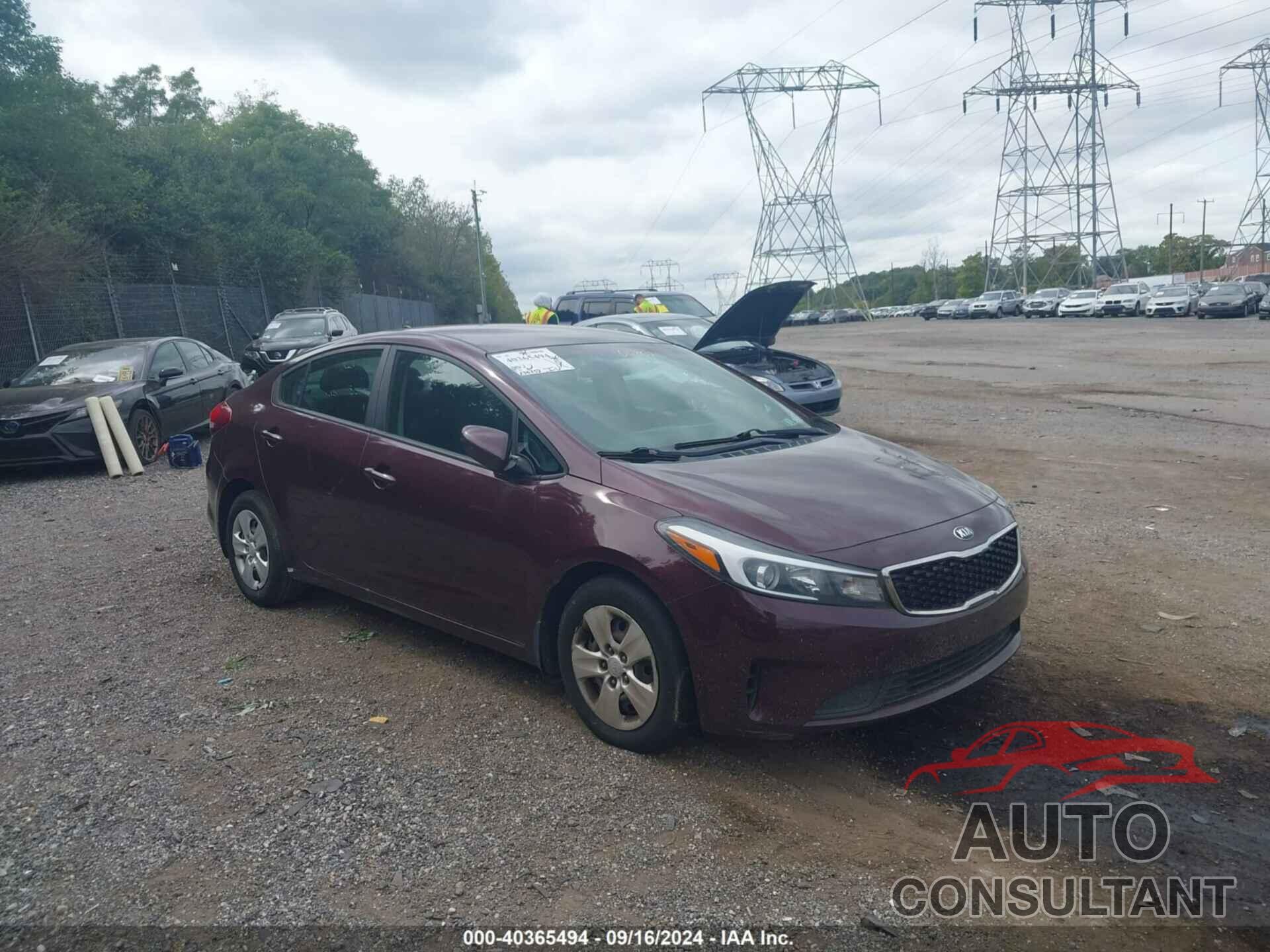 KIA FORTE 2017 - 3KPFK4A7XHE063021