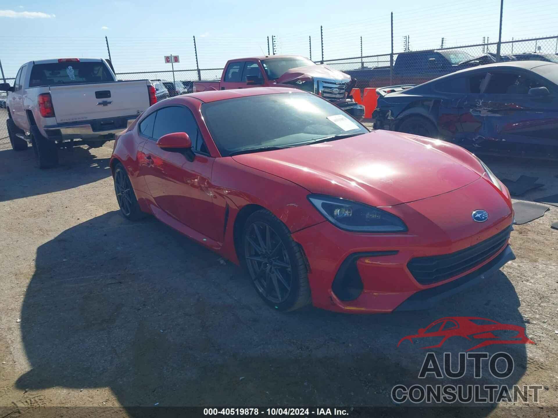 SUBARU BRZ 2022 - JF1ZDBE12N9703178