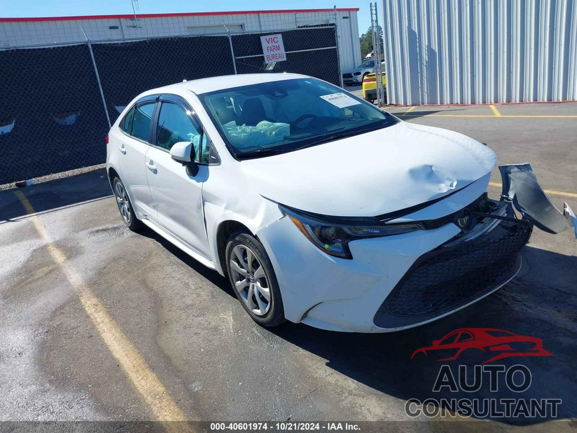 TOYOTA COROLLA 2020 - 5YFEPRAEXLP134282