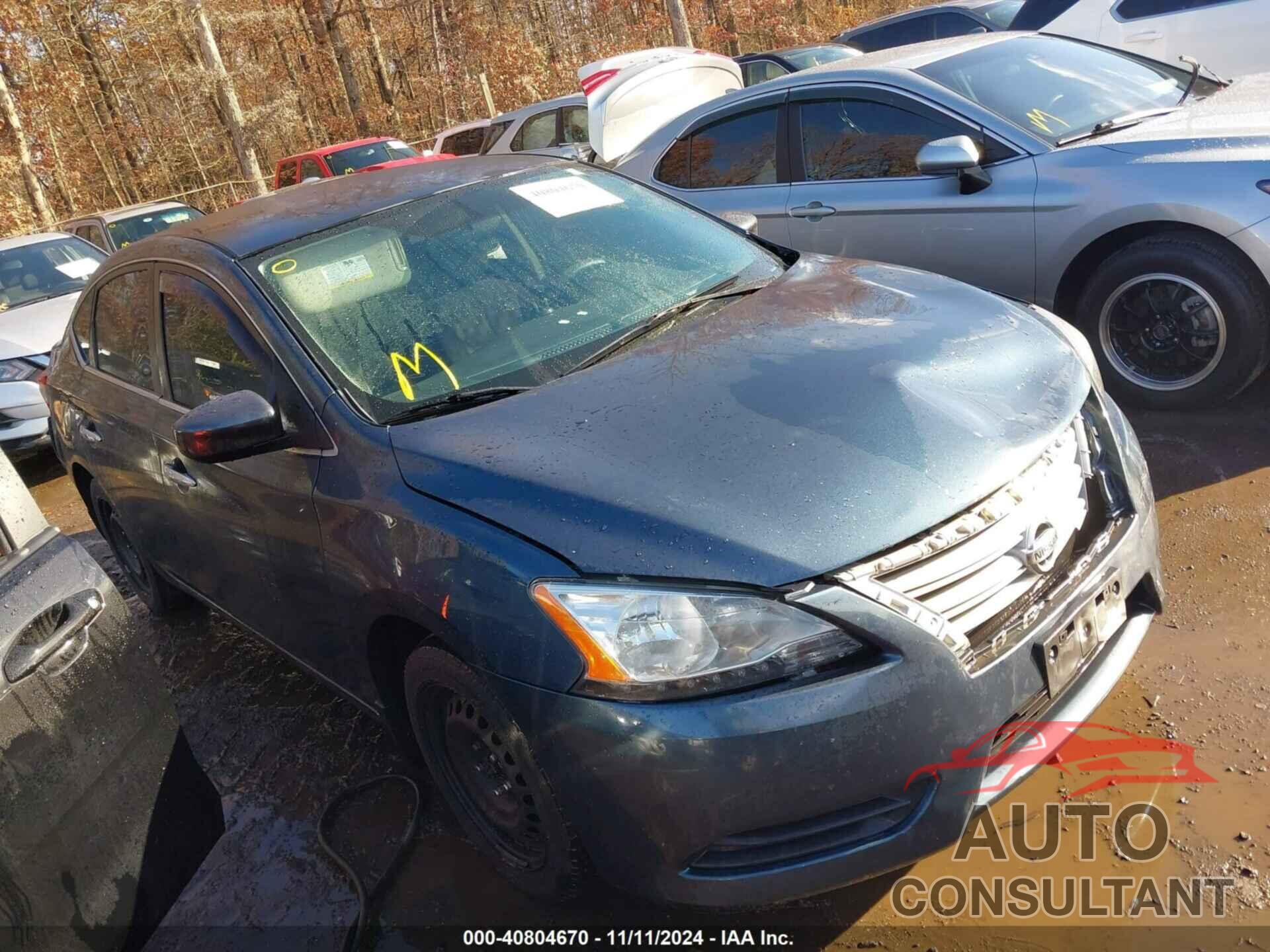 NISSAN SENTRA 2013 - 1N4AB7AP8DN906771