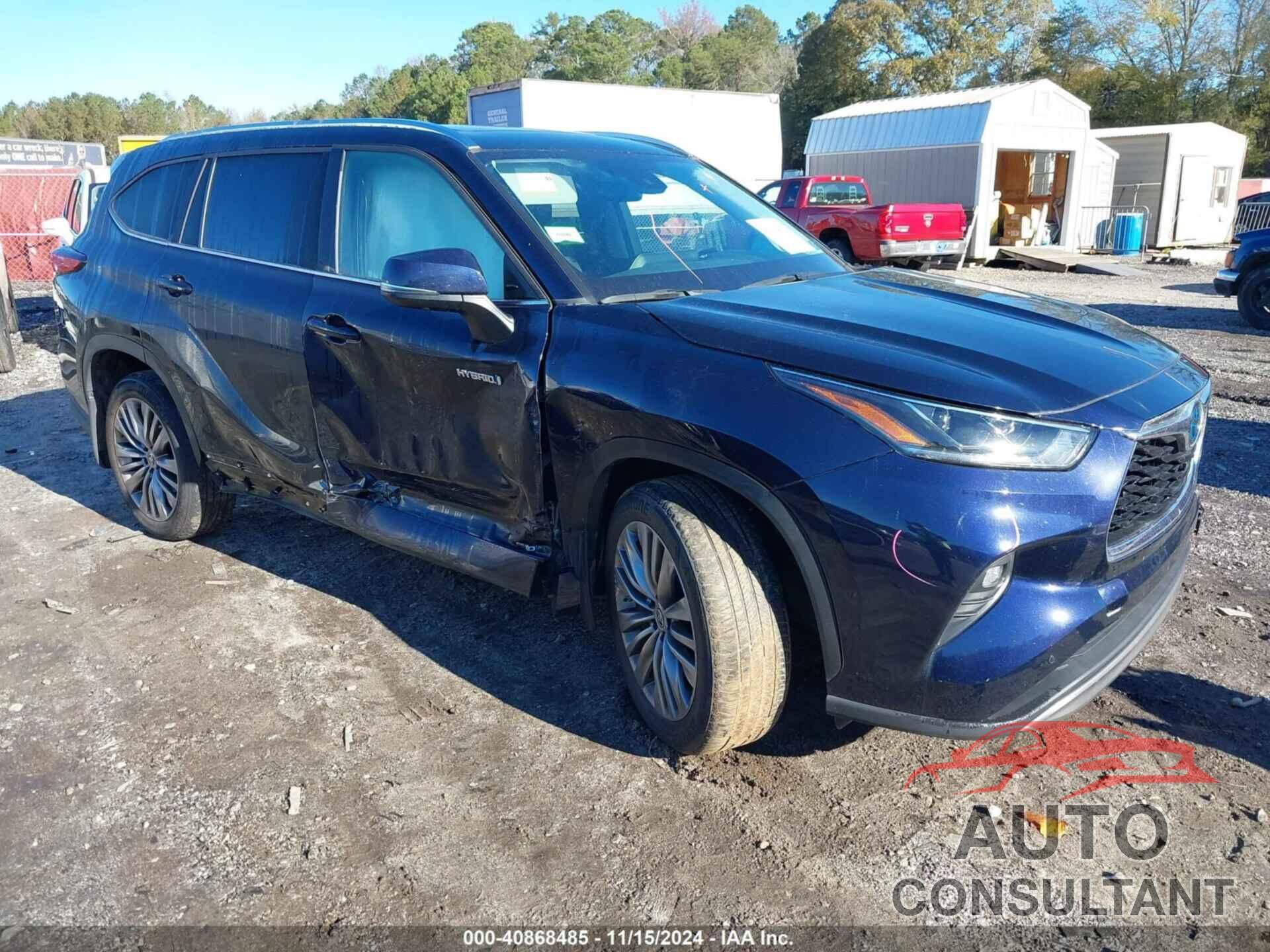 TOYOTA HIGHLANDER 2021 - 5TDEBRCH1MS015082
