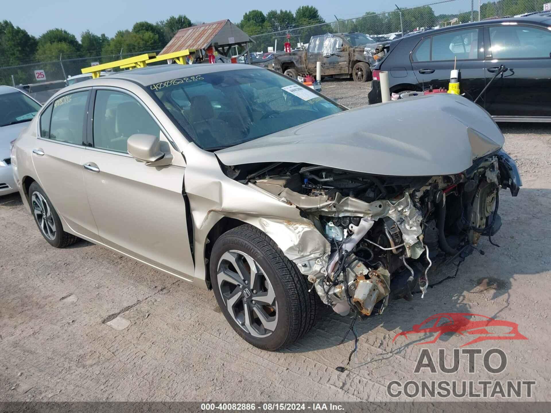 HONDA ACCORD 2017 - 1HGCR3F09HA011467