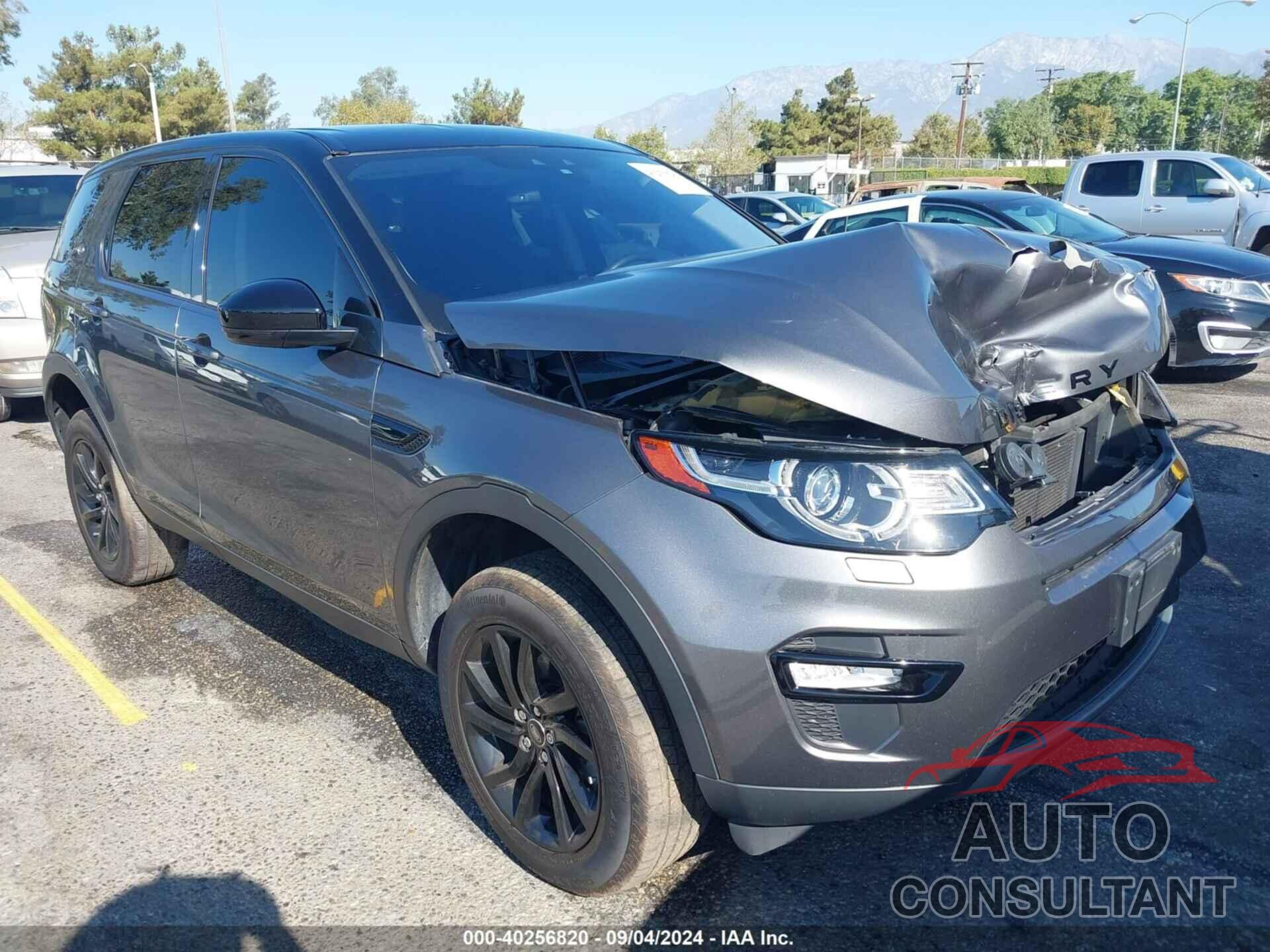 LAND ROVER DISCOVERY SPORT 2017 - SALCP2BG3HH661834