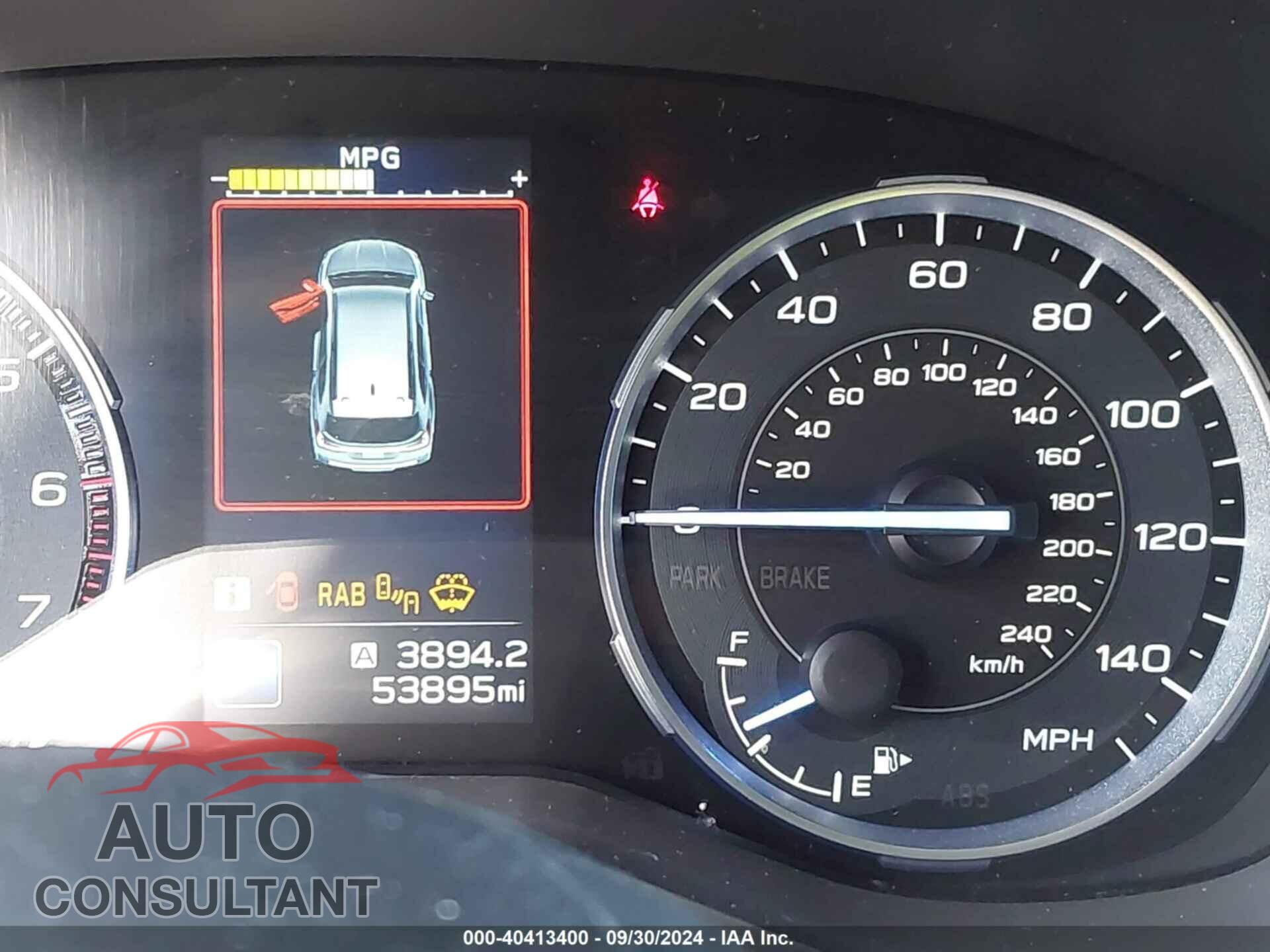 SUBARU ASCENT 2019 - 4S4WMAPD2K3476468