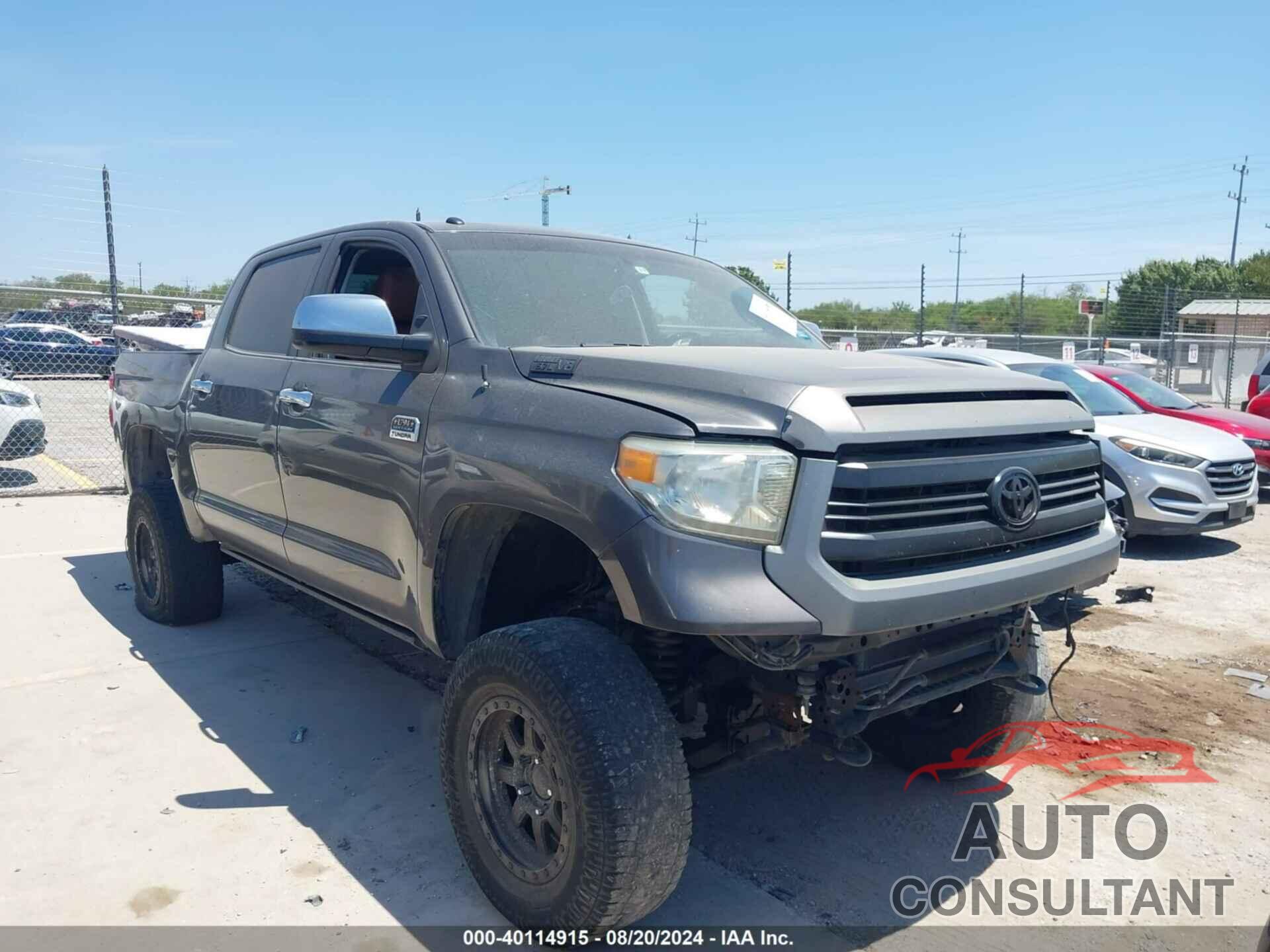 TOYOTA TUNDRA 2014 - 5TFAW5F16EX357567