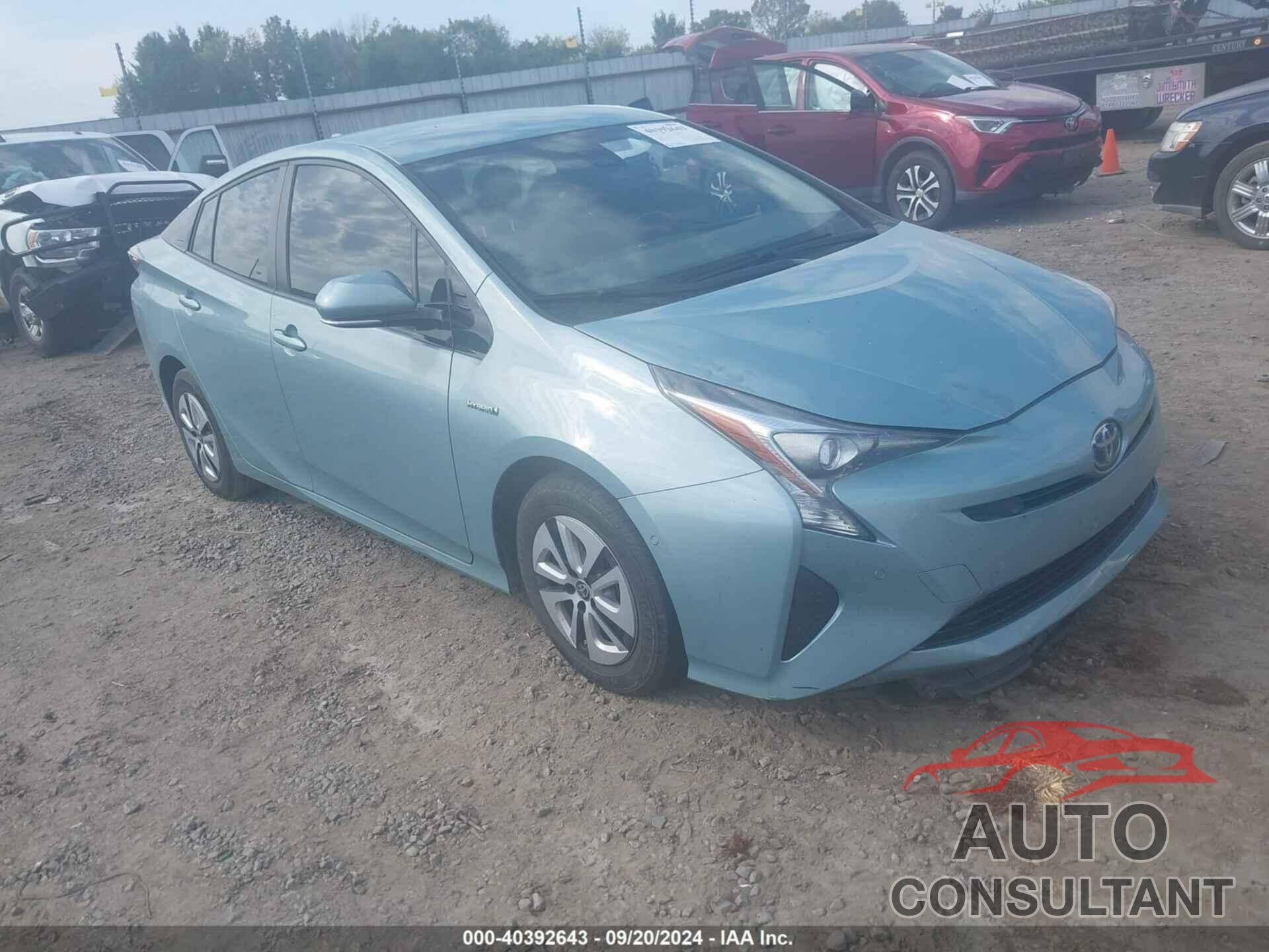 TOYOTA PRIUS 2018 - JTDKBRFU6J3582784