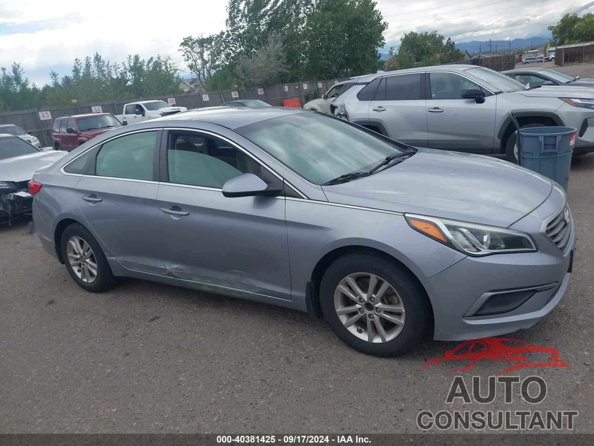 HYUNDAI SONATA 2016 - 5NPE24AF2GH298168