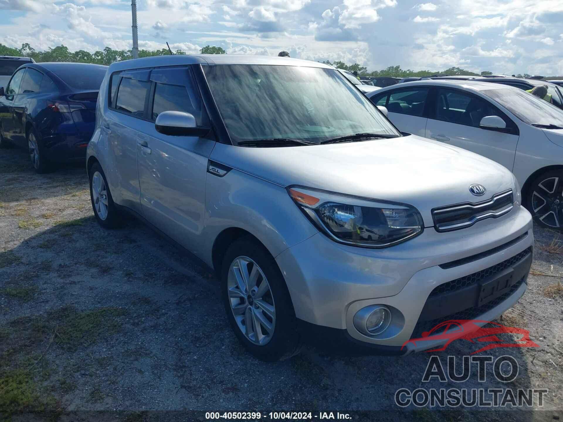 KIA SOUL 2019 - KNDJP3A56K7628523