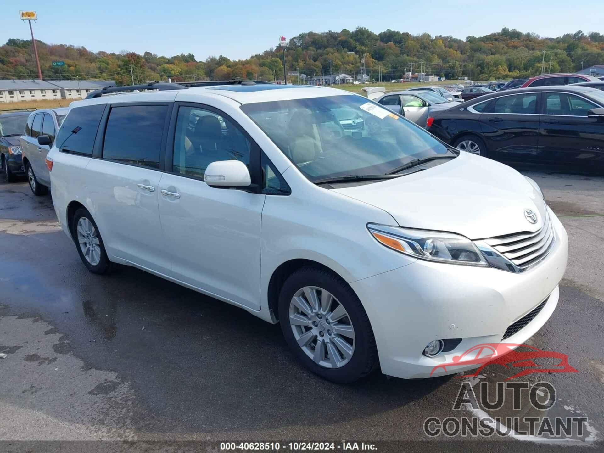 TOYOTA SIENNA 2017 - 5TDYZ3DC0HS817525