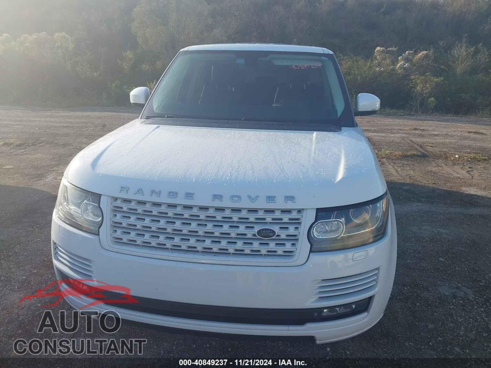 LAND ROVER RANGE ROVER 2013 - SALGS2DF2DA105019