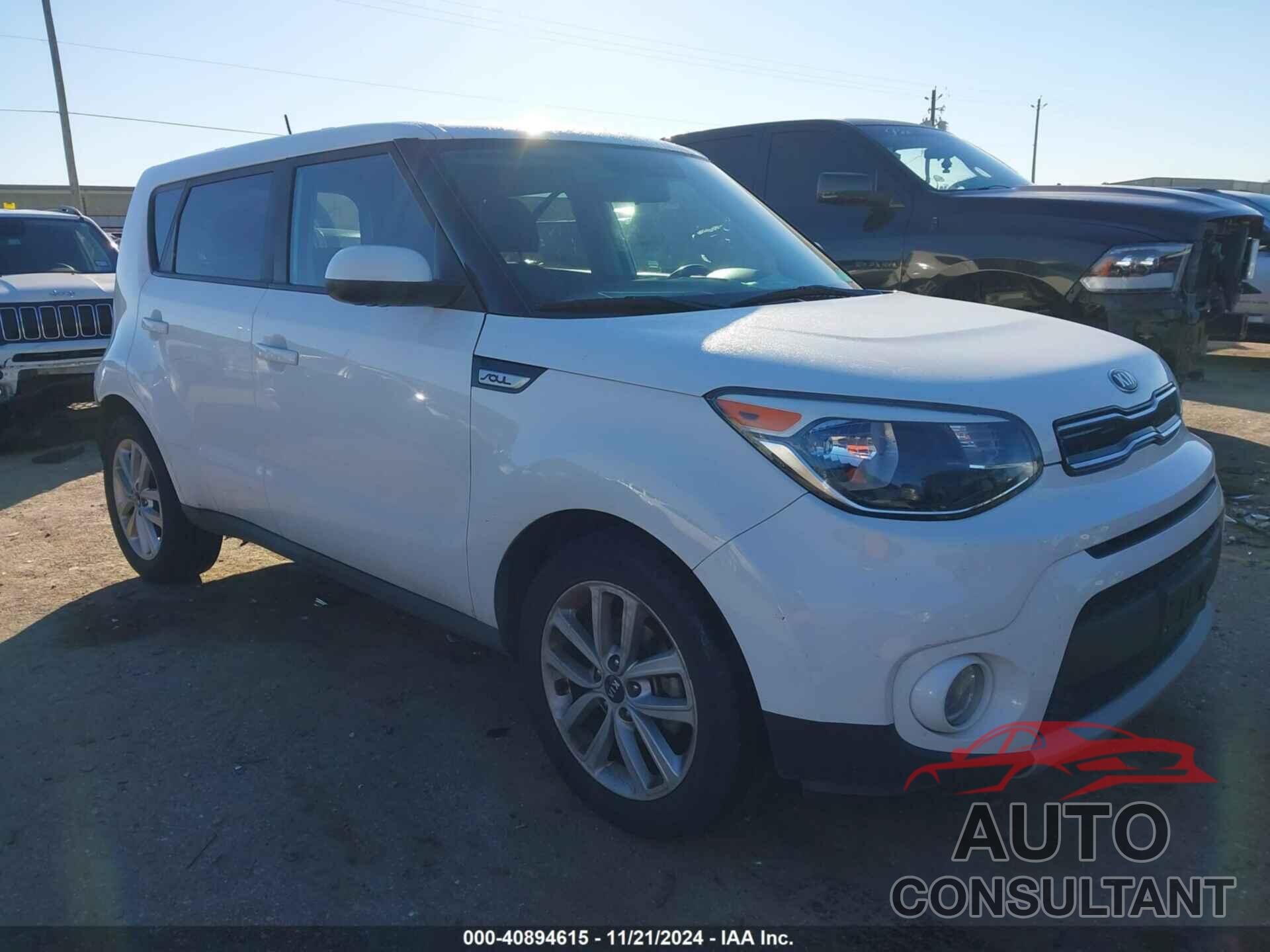 KIA SOUL 2019 - KNDJP3A52K7637302