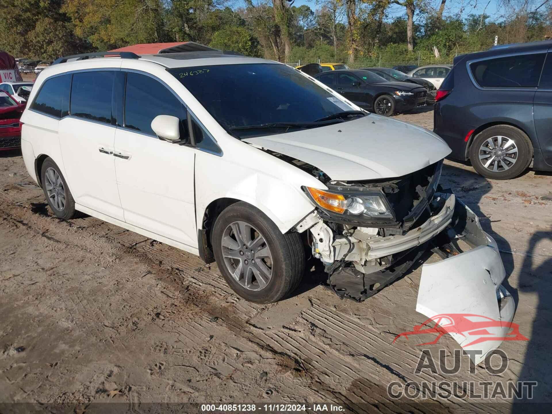 HONDA ODYSSEY 2014 - 5FNRL5H9XEB109444