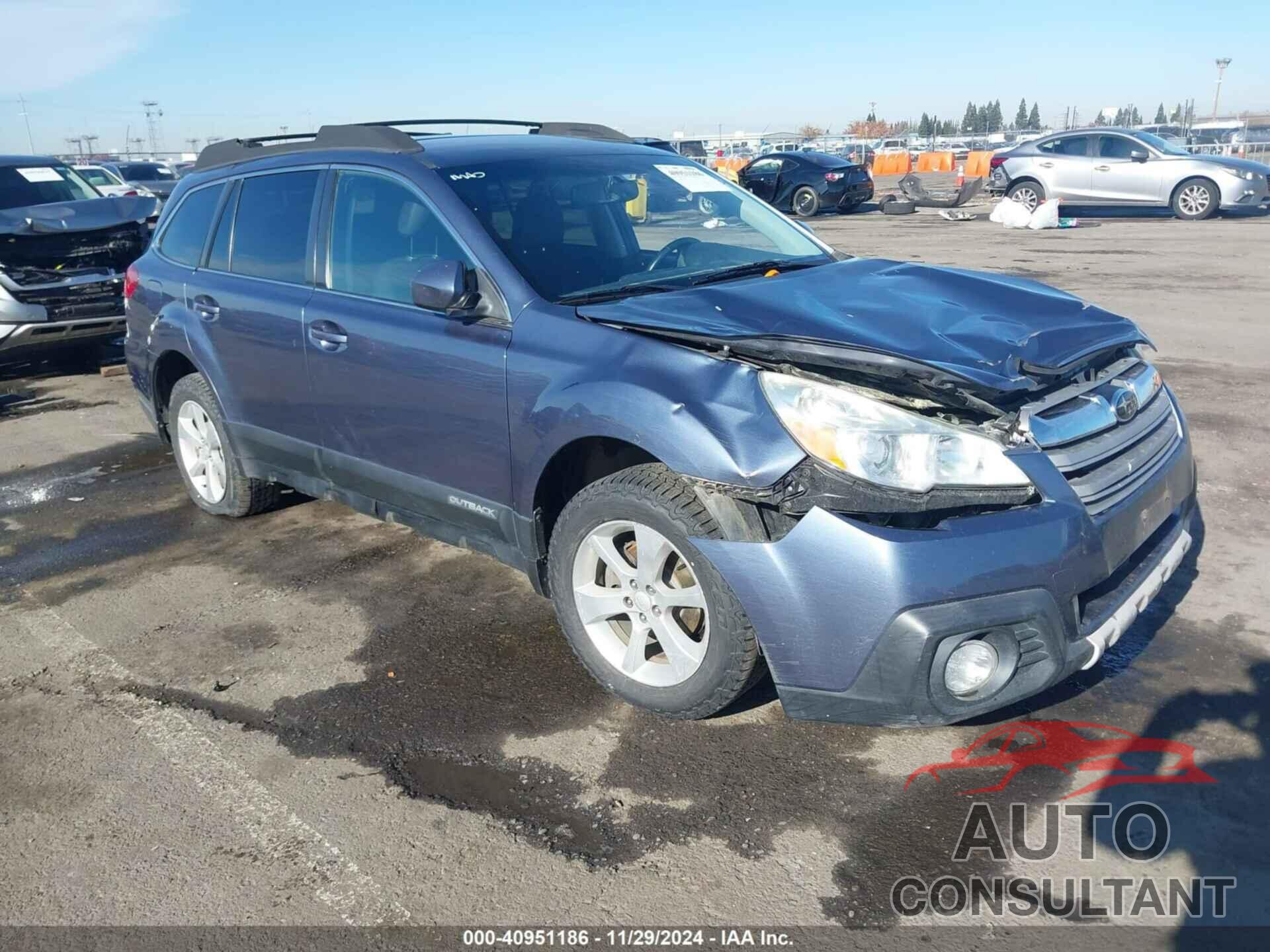 SUBARU OUTBACK 2013 - 4S4BRBCC8D3244513