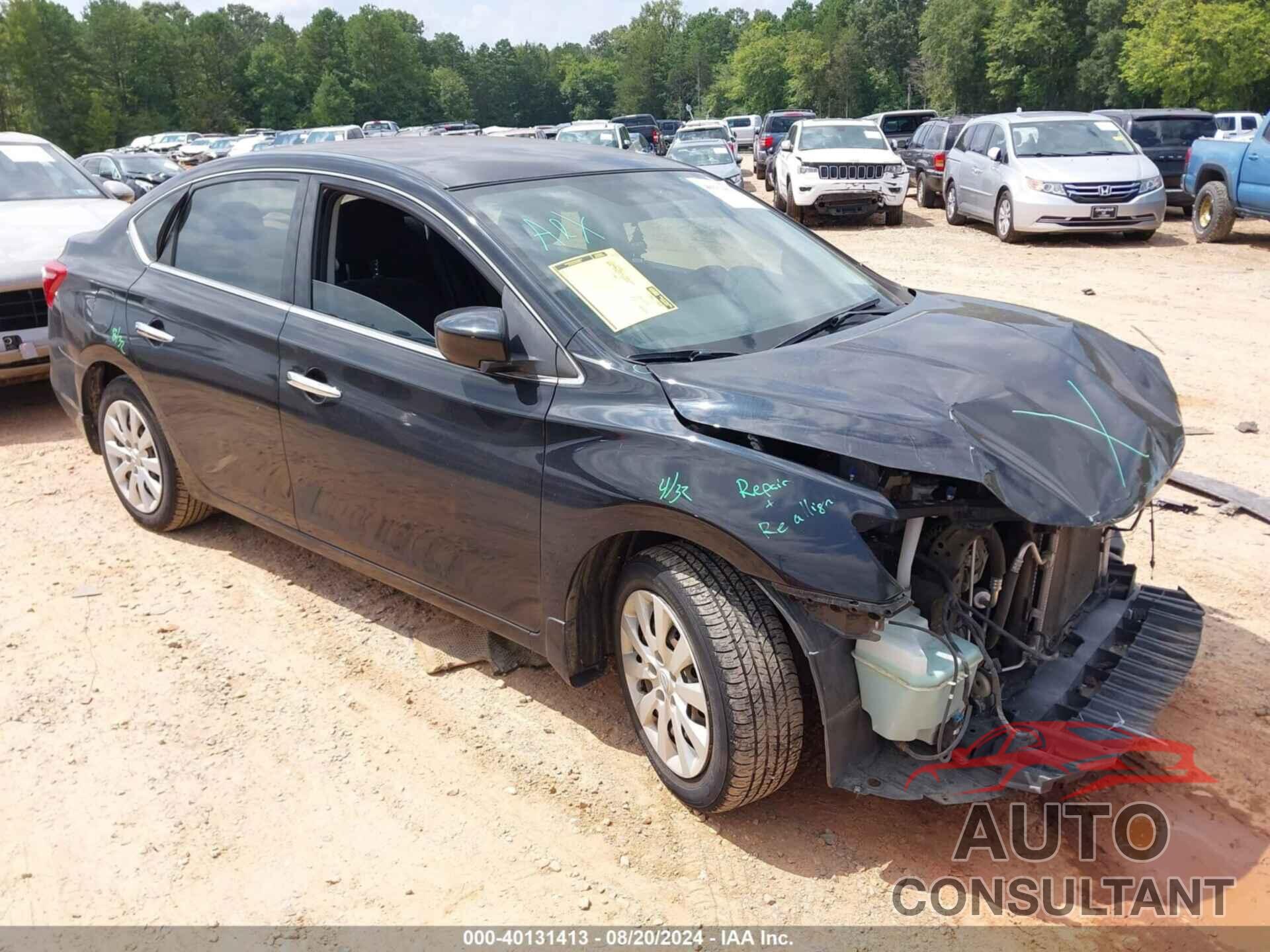 NISSAN SENTRA 2016 - 3N1AB7APXGY337166