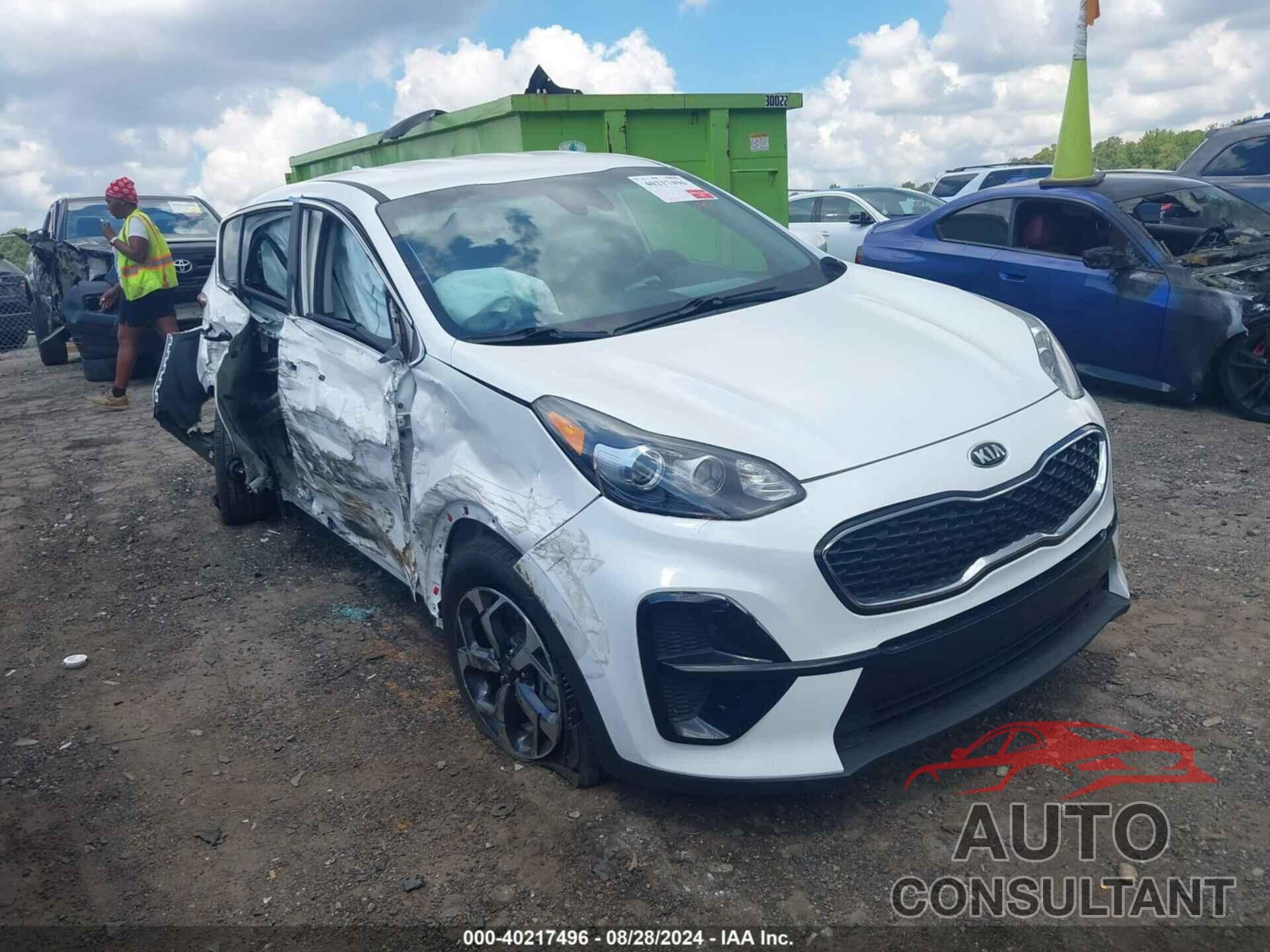 KIA SPORTAGE 2022 - KNDPM3AC0N7006800