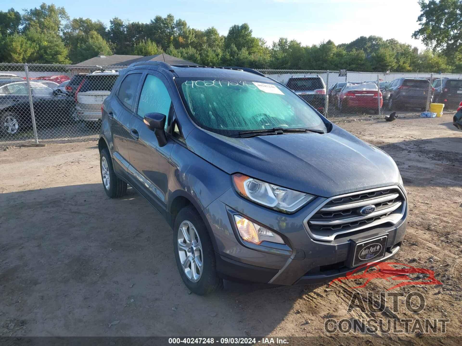 FORD ECOSPORT 2019 - MAJ6S3GL1KC265779