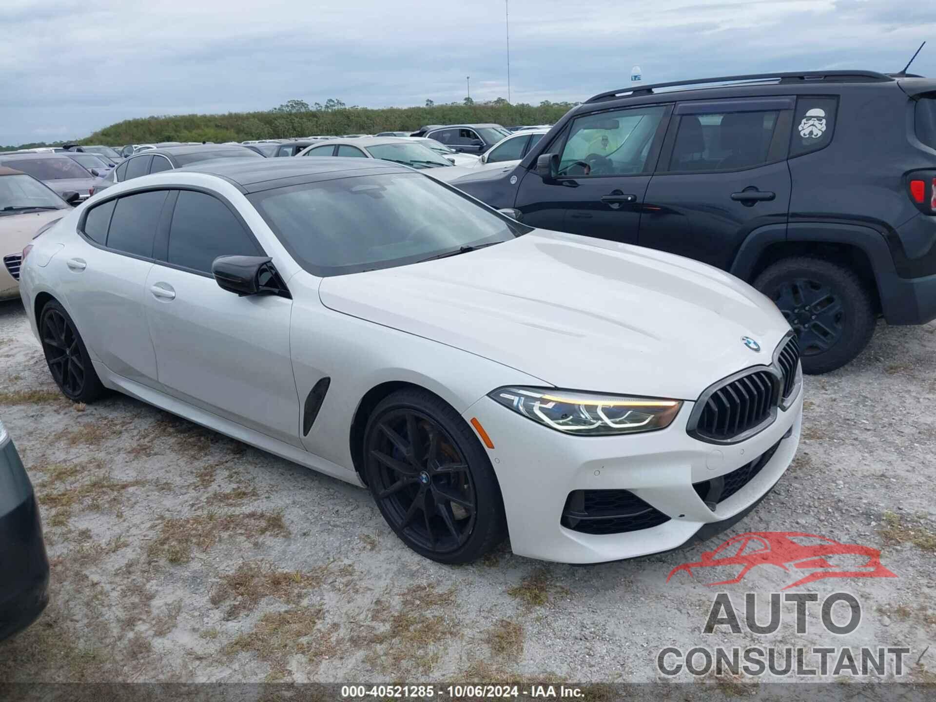 BMW M850I GTAN COUPE 2022 - WBAGV8C04NCH42076