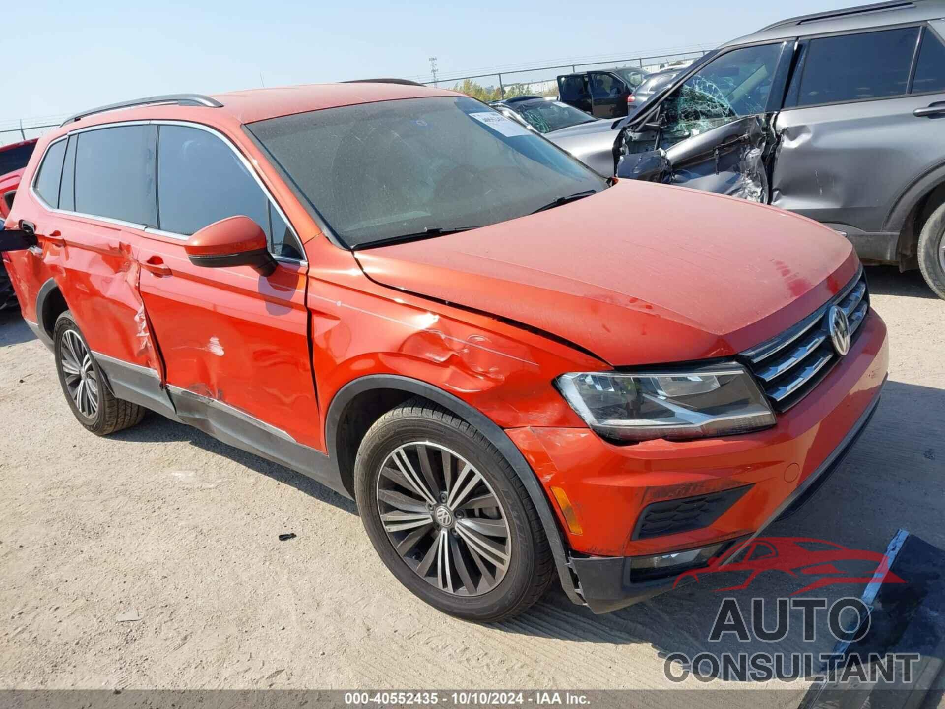 VOLKSWAGEN TIGUAN 2018 - 3VV3B7AX5JM038738