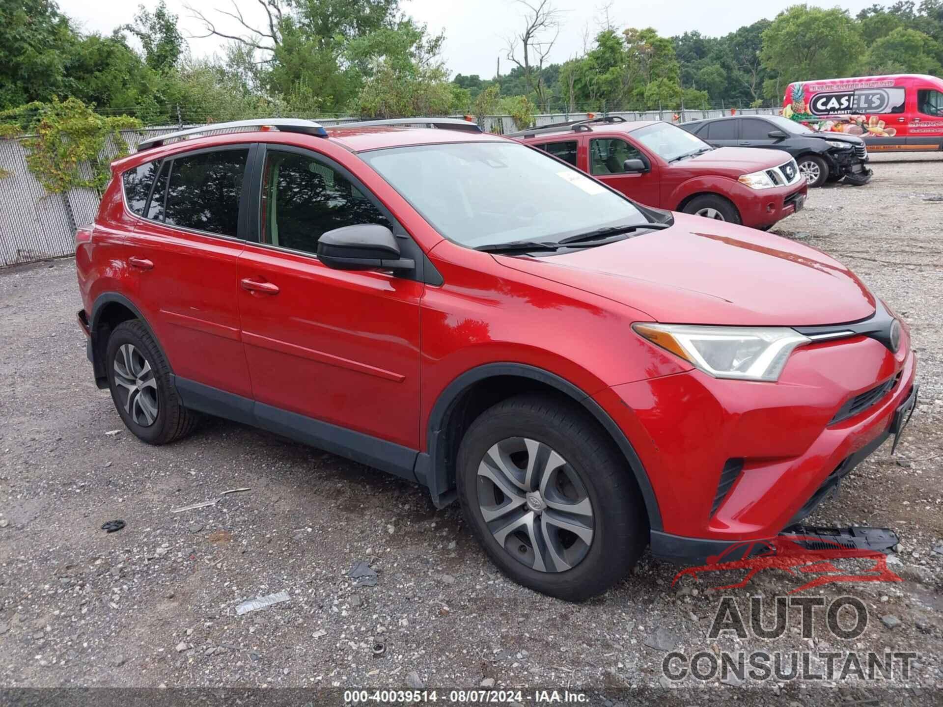 TOYOTA RAV4 2017 - JTMBFREV5HJ110905