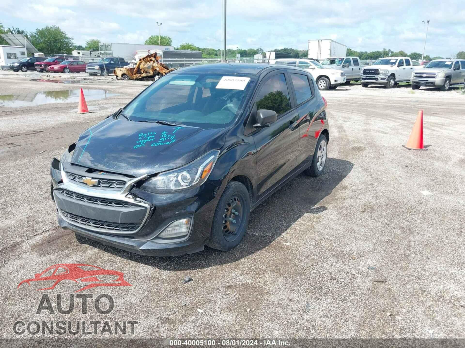 CHEVROLET SPARK 2019 - KL8CB6SA6KC822425