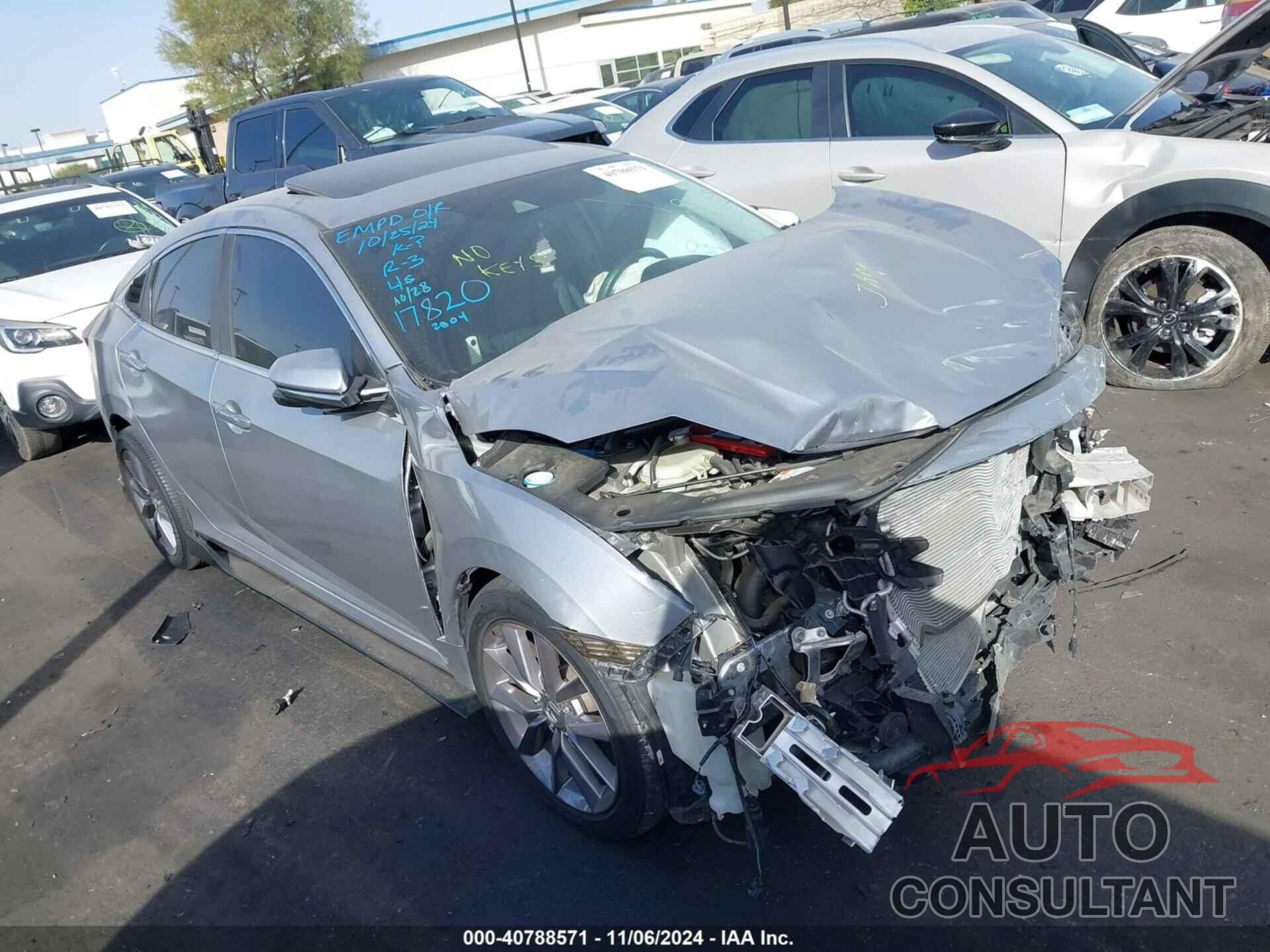 HONDA CIVIC 2019 - 19XFC1F39KE212804