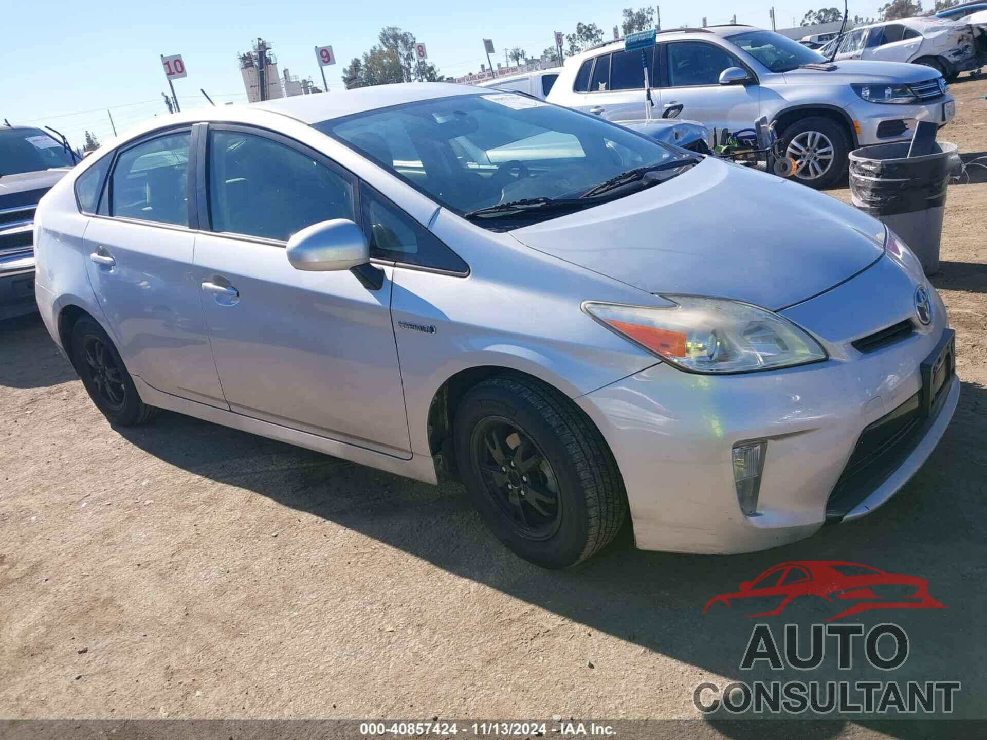 TOYOTA PRIUS 2014 - JTDKN3DU9E1821625