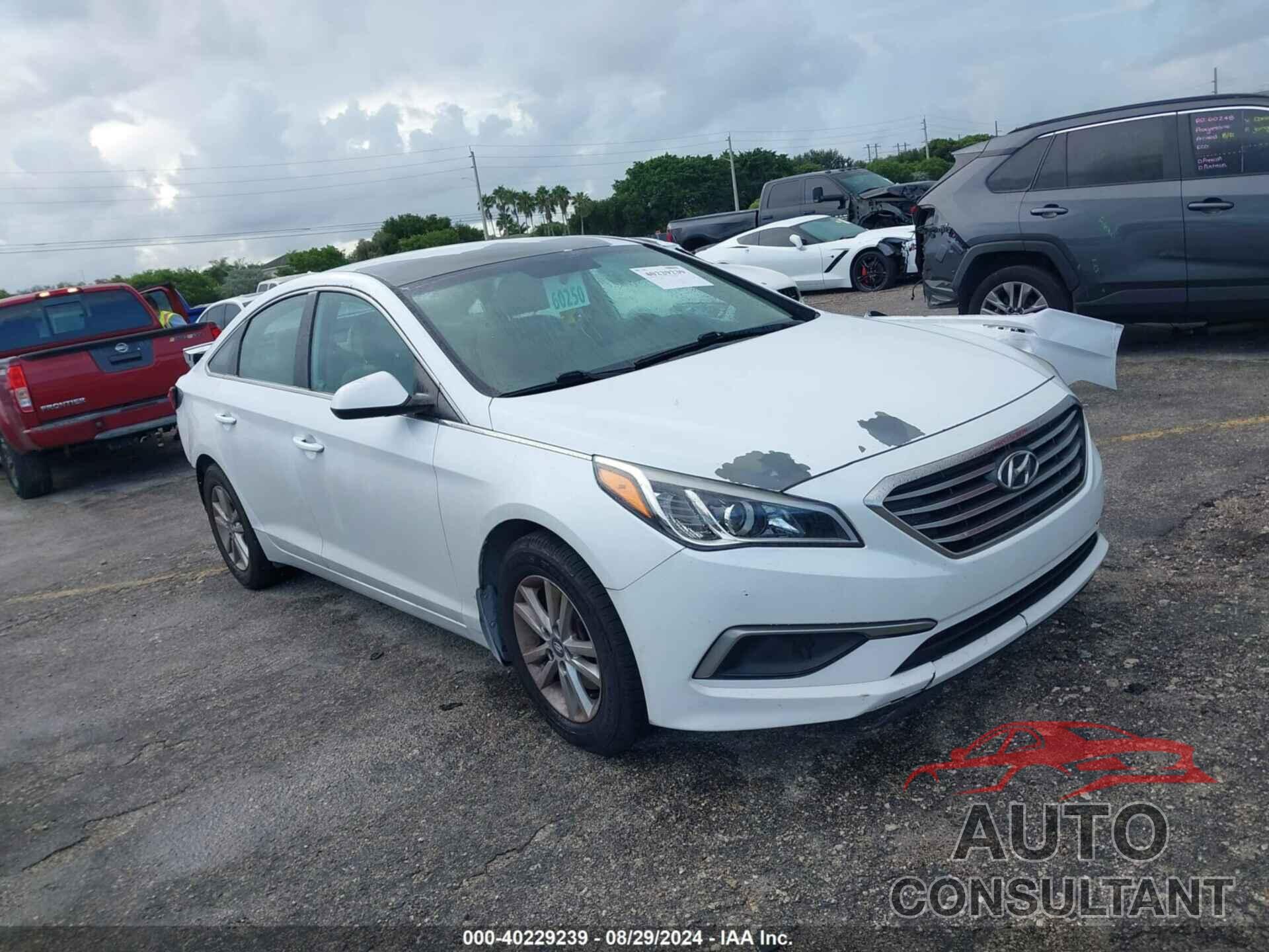 HYUNDAI SONATA 2017 - 5NPE24AF6HH499881