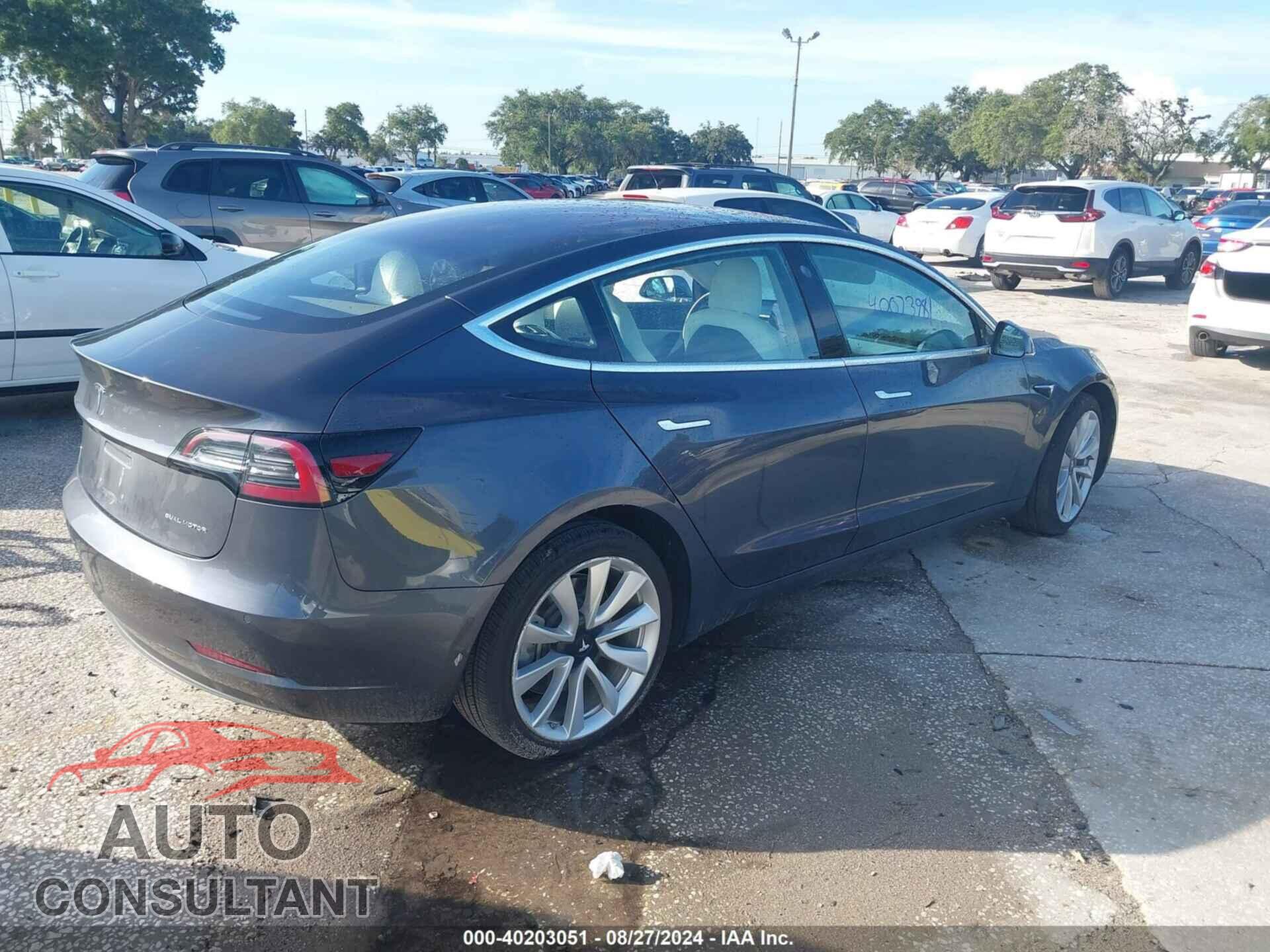 TESLA MODEL 3 2018 - 5YJ3E1EB9JF135740