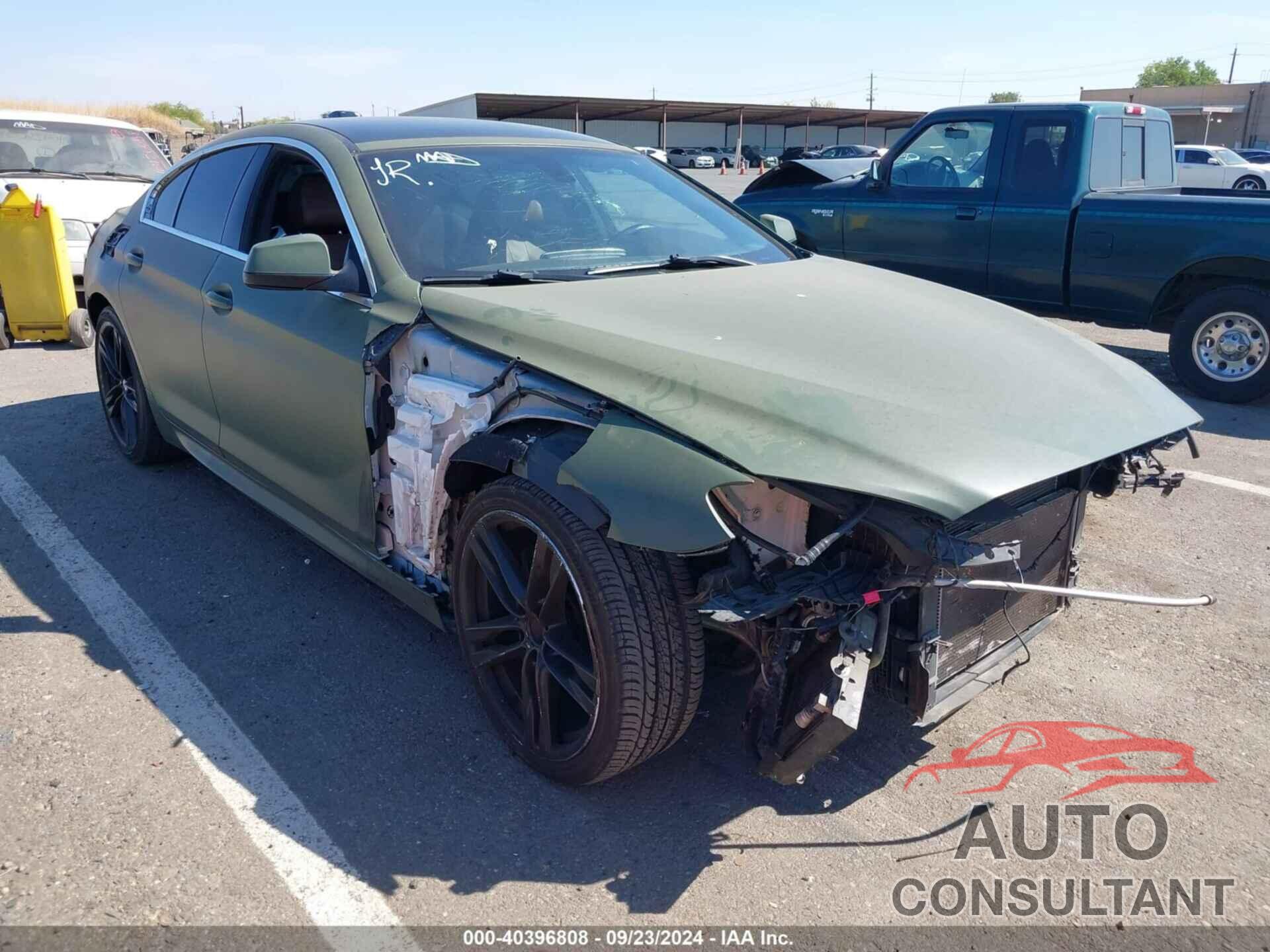 BMW 650I GRAN COUPE 2013 - WBA6B2C52DD128274