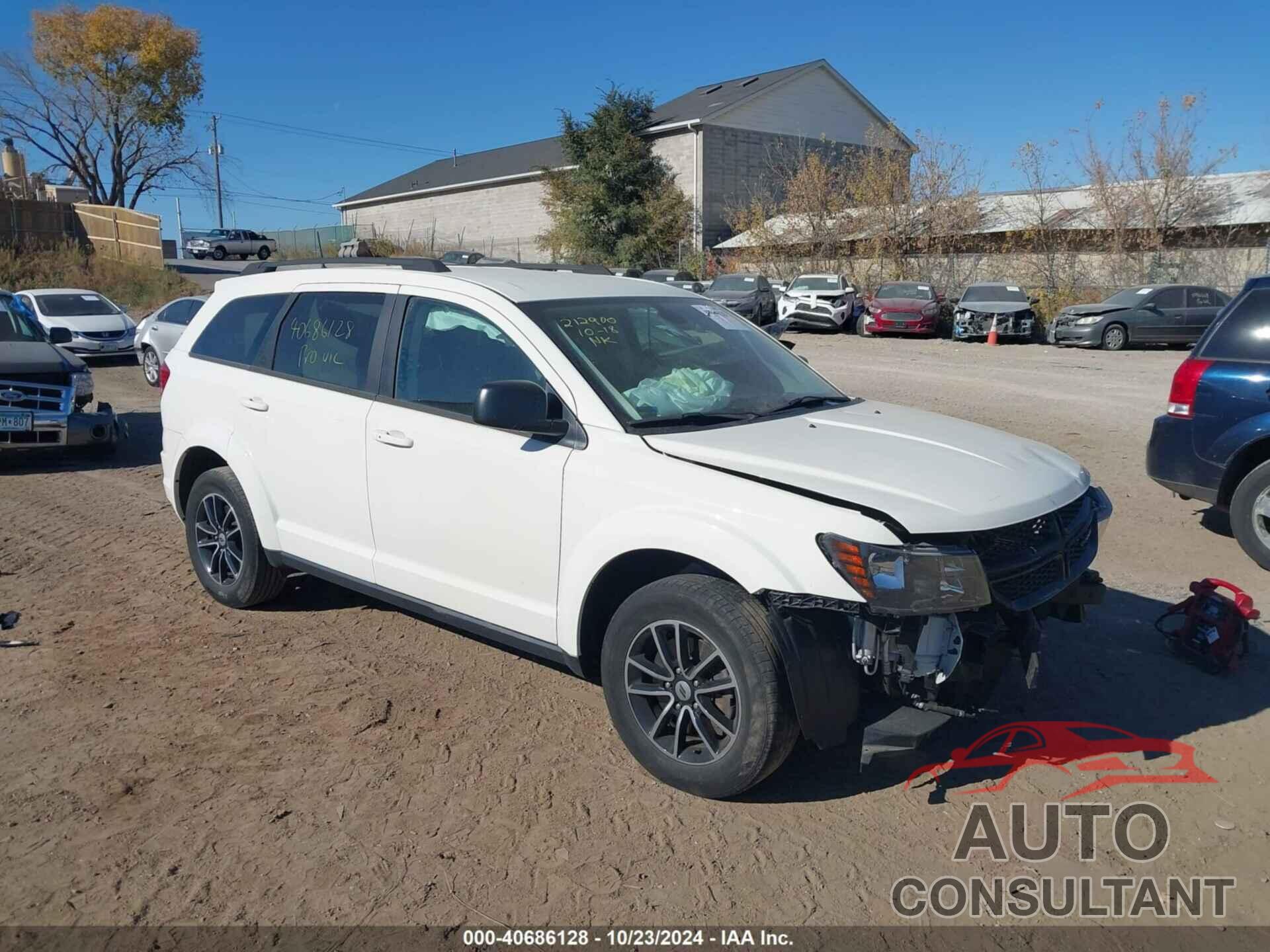 DODGE JOURNEY 2018 - 3C4PDCAB9JT529309