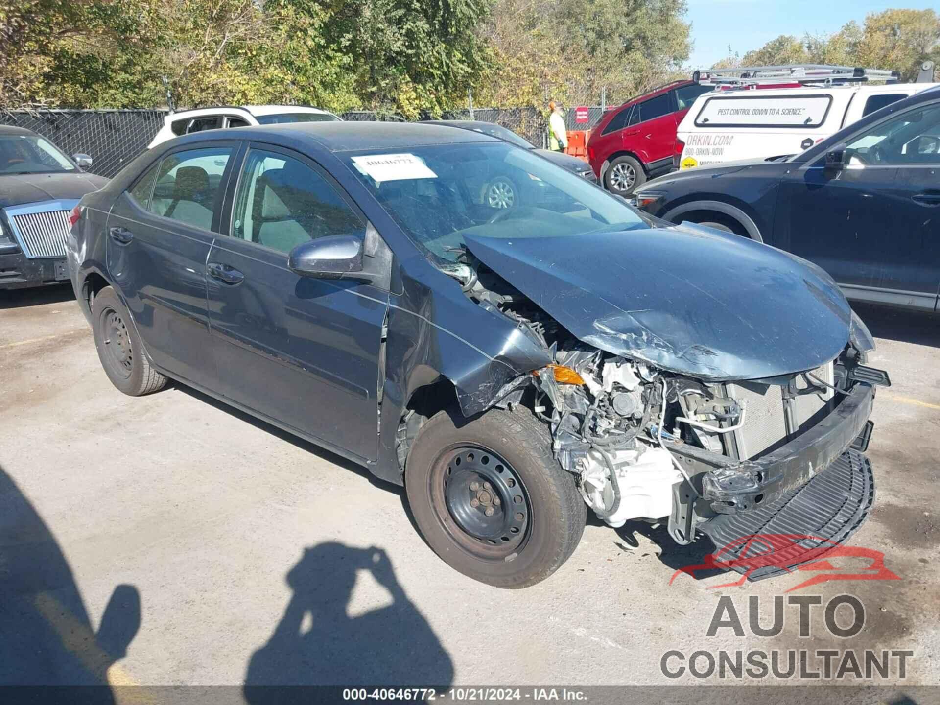 TOYOTA COROLLA 2015 - 5YFBURHE9FP350081