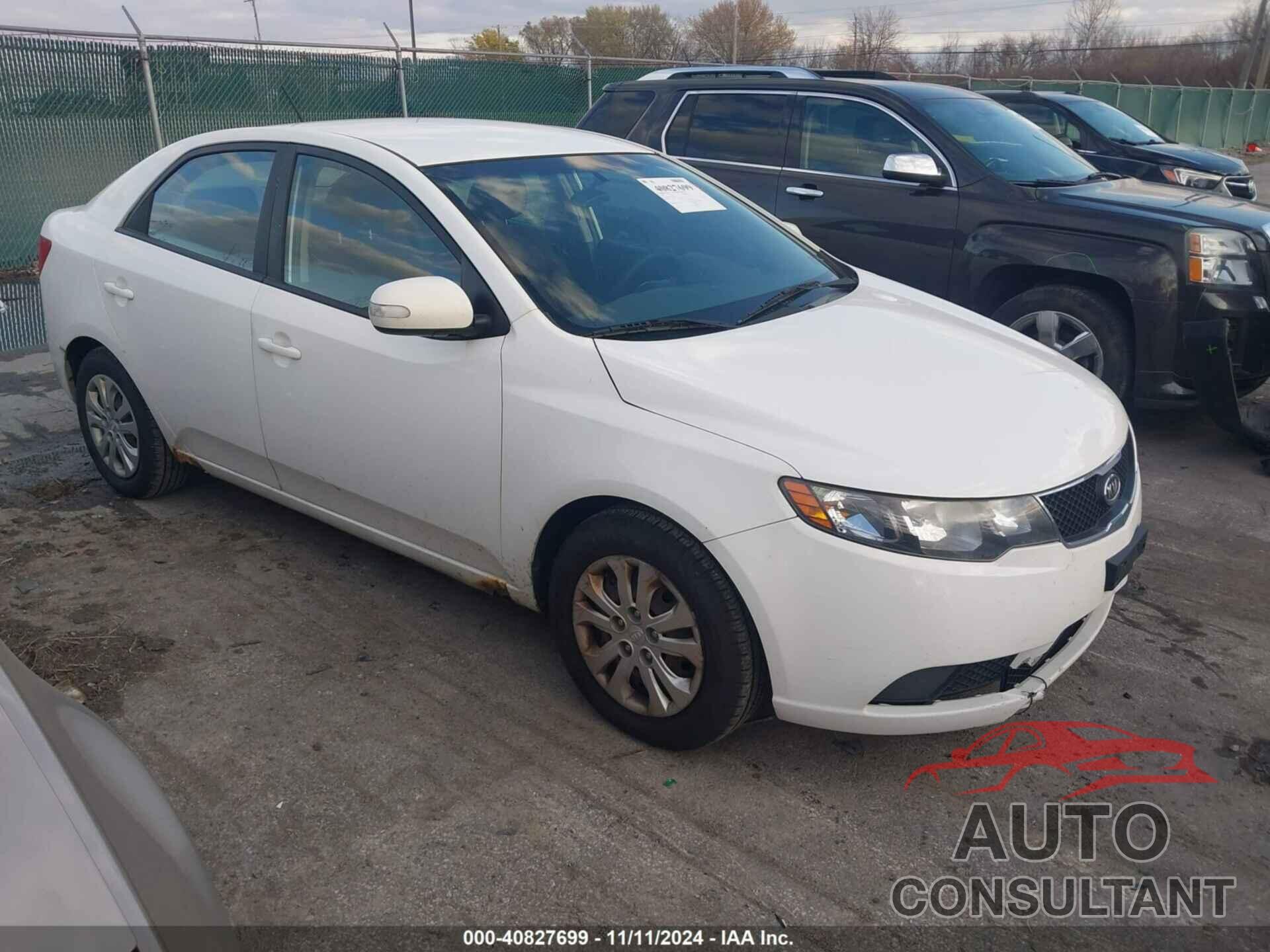 KIA FORTE 2010 - KNAFU4A23A5843567