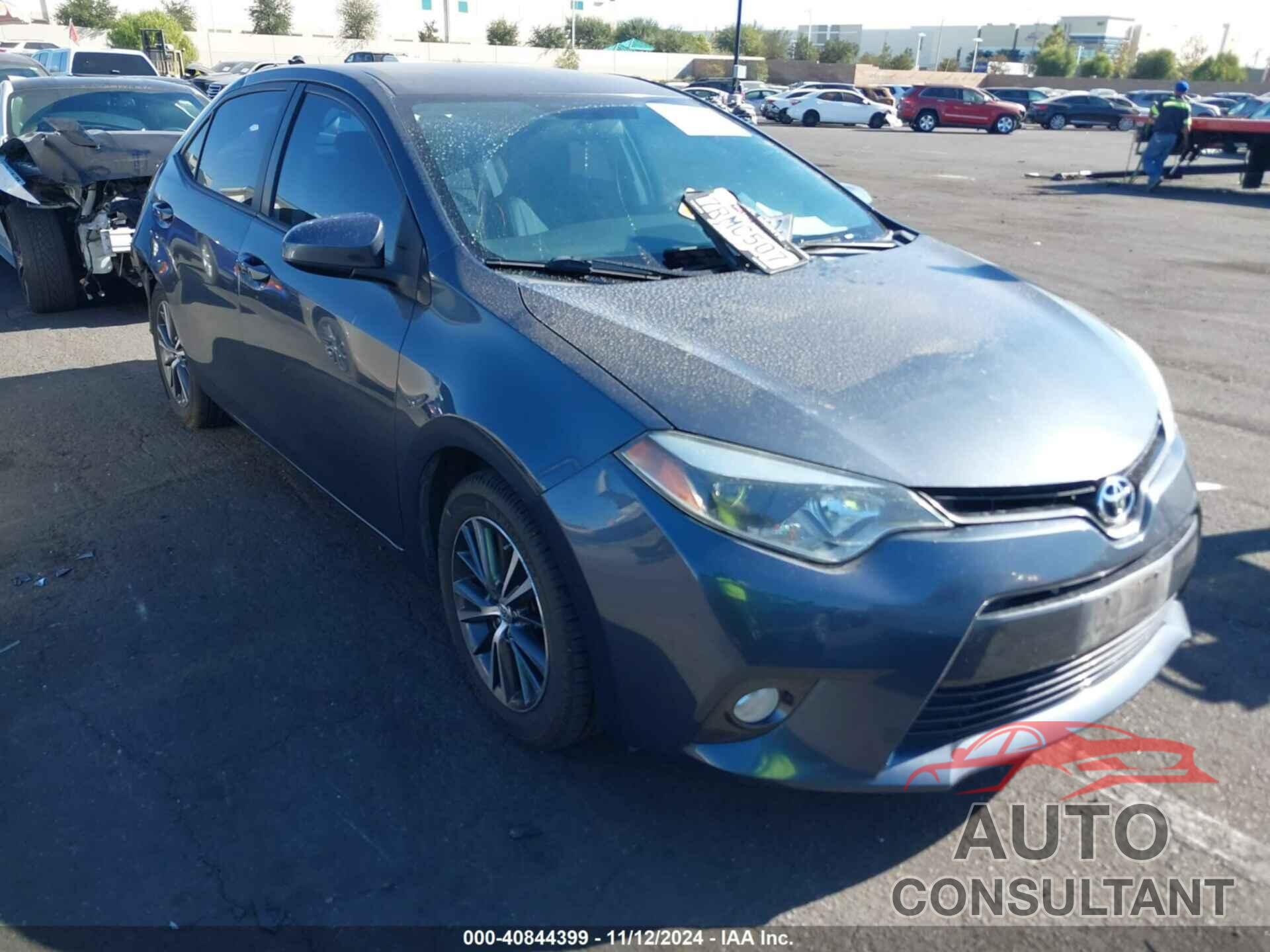 TOYOTA COROLLA 2016 - 5YFBURHE1GP451312